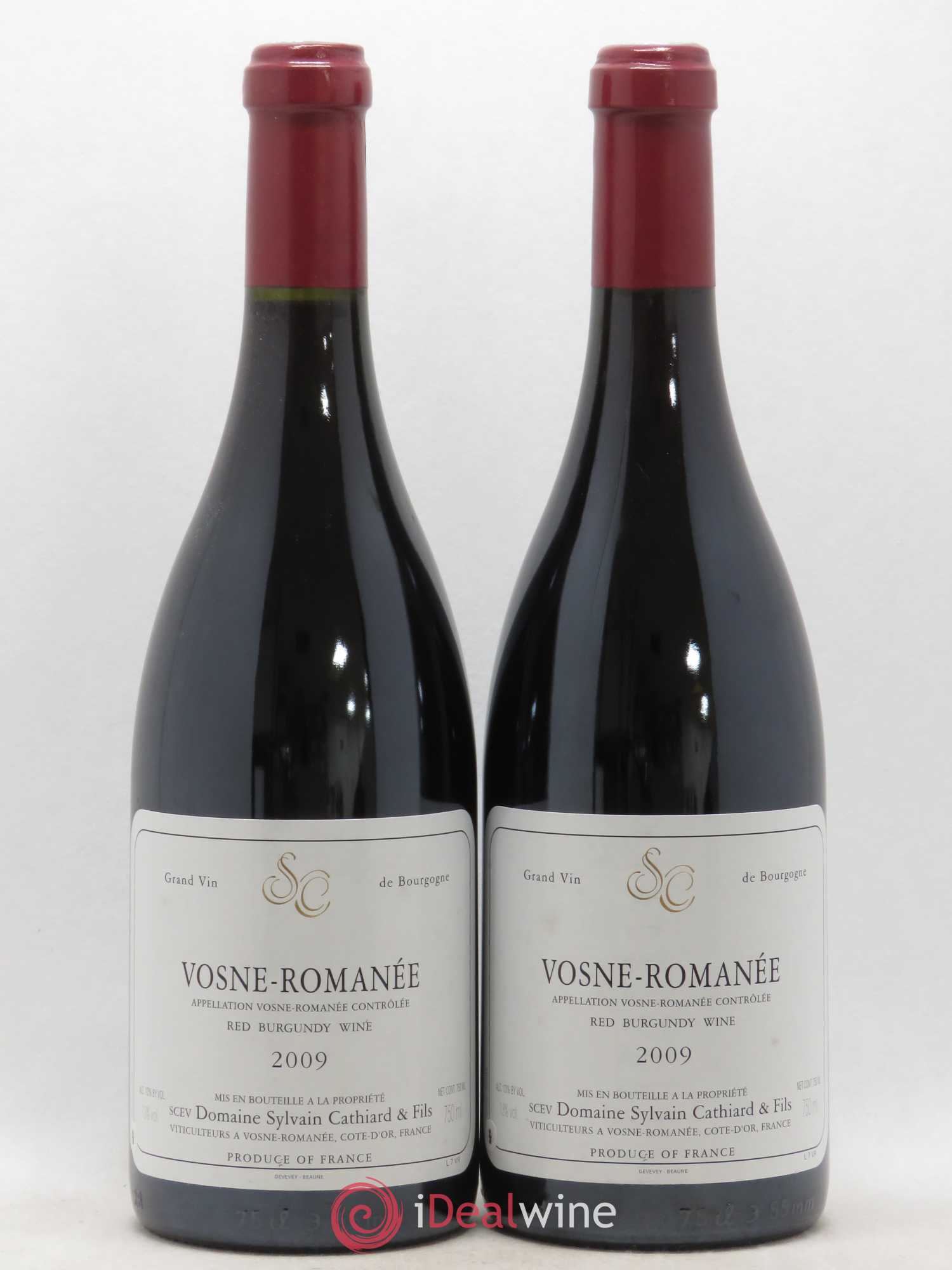 Vosne-Romanée Sylvain Cathiard & Fils 2009 - Lot de 2 bouteilles - 0