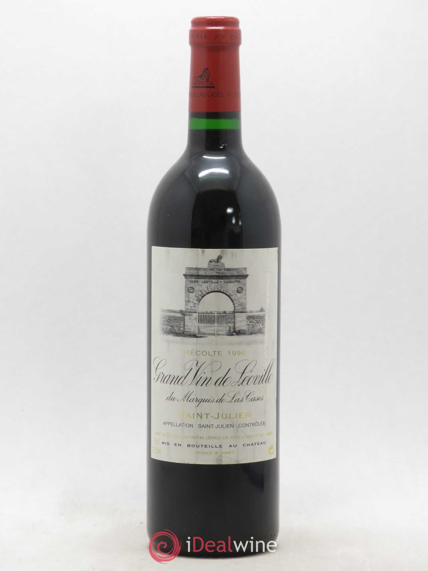 Château Léoville Las Cases 2ème Grand Cru Classé 1996 - Lot de 1 bouteille - 0