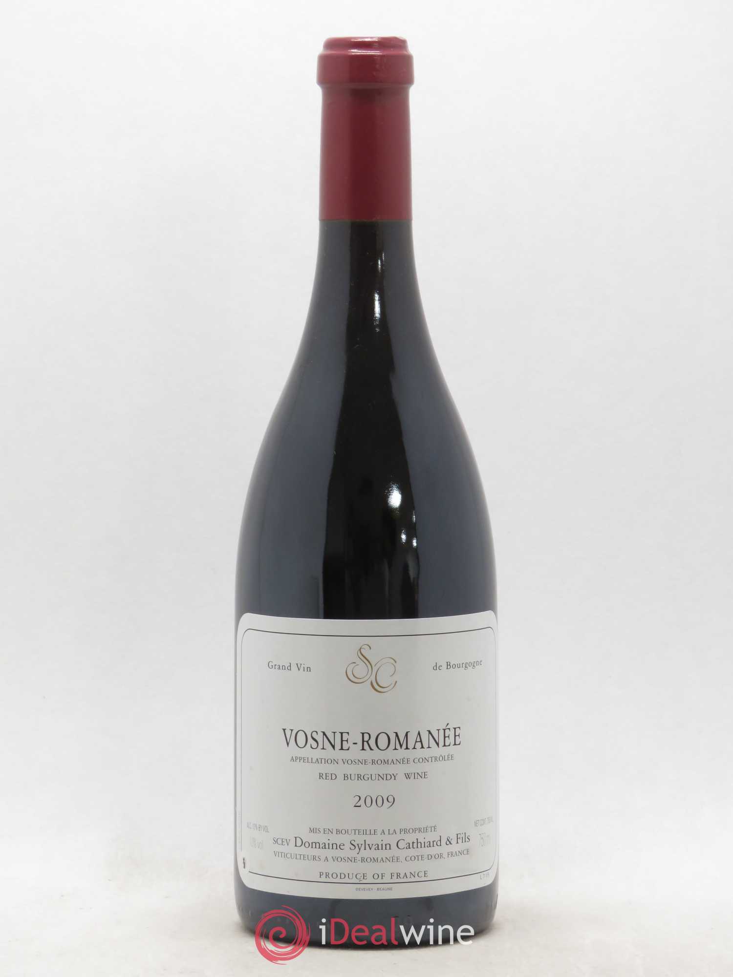 Vosne-Romanée Sylvain Cathiard & Fils 2009 - Lot de 1 bouteille - 0