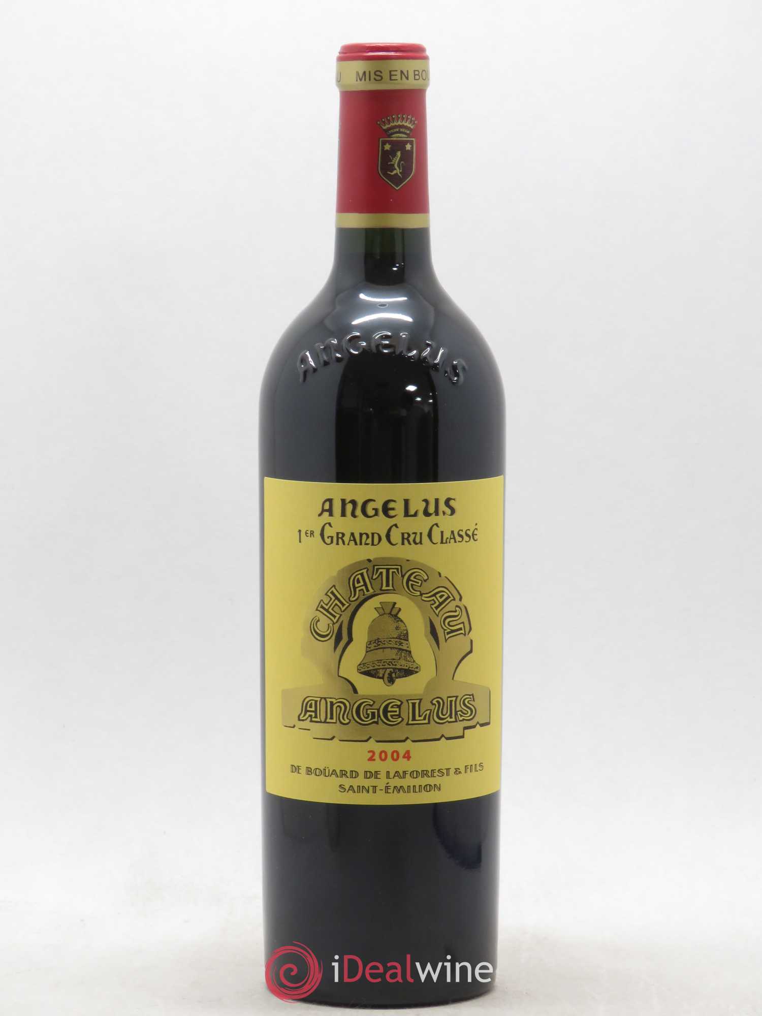 Château Angélus 1er Grand Cru Classé A 2004 - Lot de 1 bouteille - 0