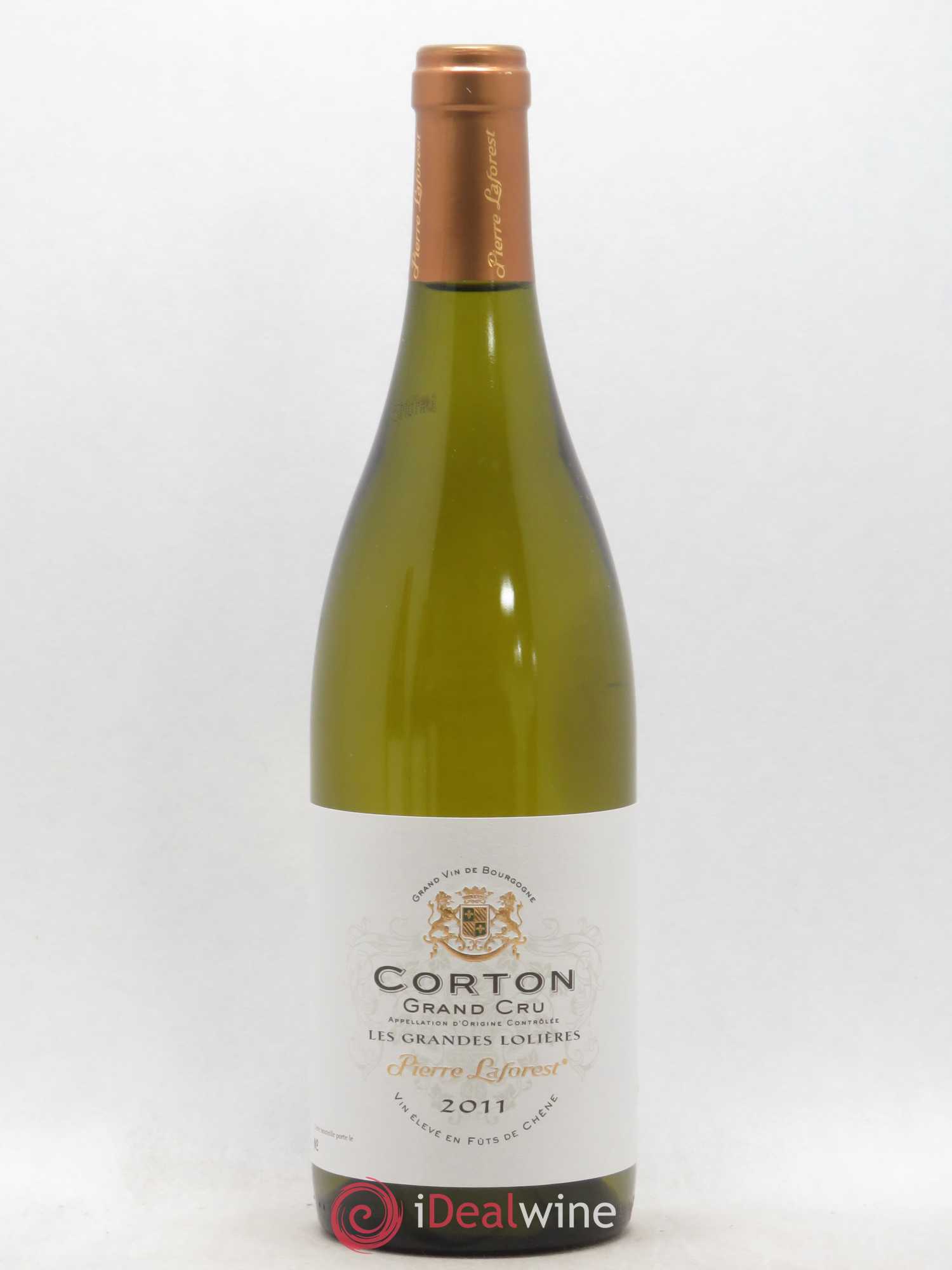Corton Grand Cru Les Grandes Lolieres Pierre Laforest 2011 - Posten von 1 Flasche - 0