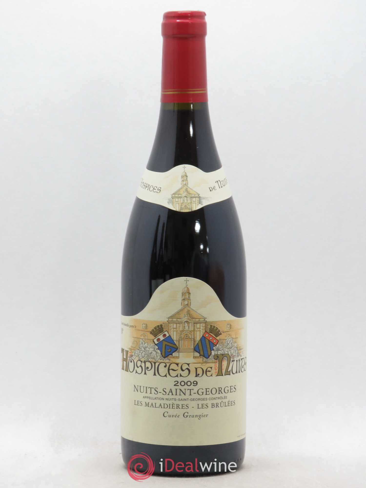 Nuits-Saint-Georges Les Maladieres Les Brulees cuvée Grangier Hospices de Nuits Pierre Laforest 2009 - Posten von 1 Flasche - 0