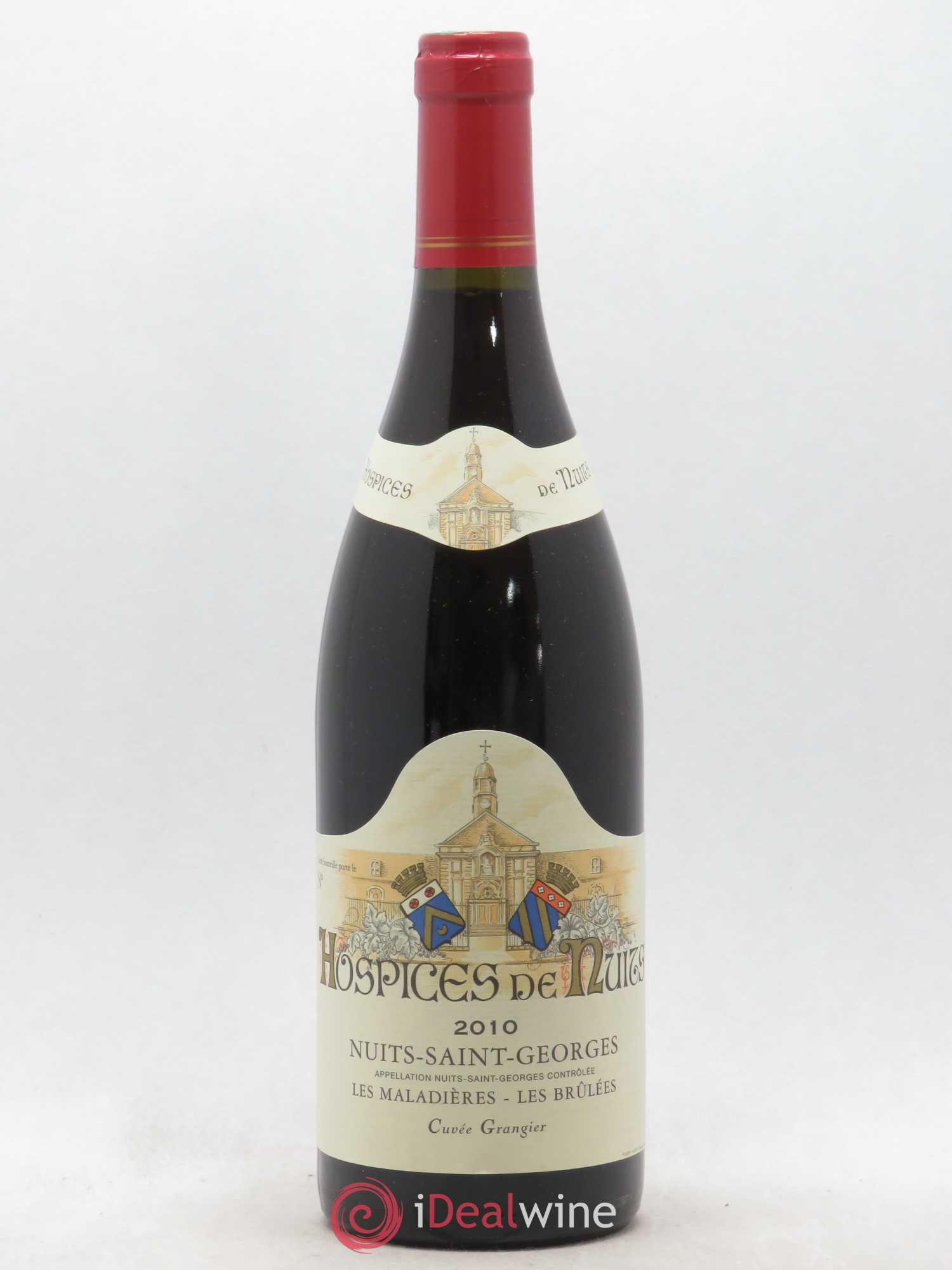 Nuits-Saint-Georges Les Maladieres Les Brulees cuvée Grangier Hospices de Nuits Pierre Laforest 2010 - Posten von 1 Flasche - 0