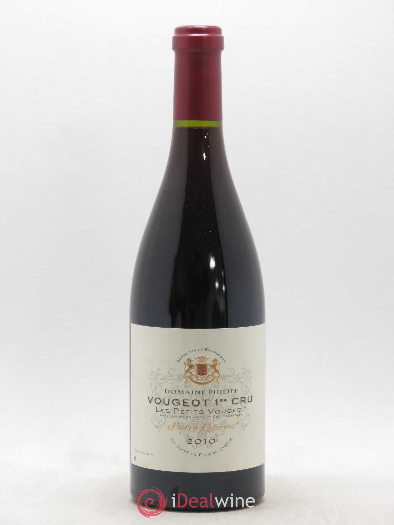 Vougeot 1er Cru Les Petits Vougeot Pierre Laforest 2010 - Posten von 1 Flasche - 0
