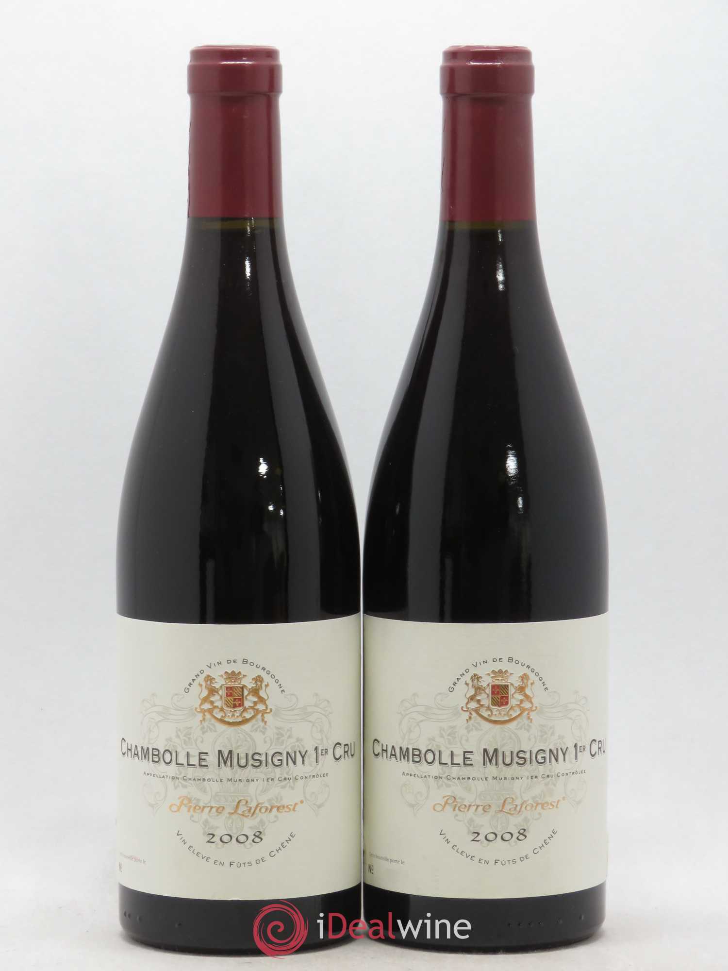 Chambolle-Musigny 1er Cru Pierre Laforest 2008 - Lot de 2 bouteilles - 0
