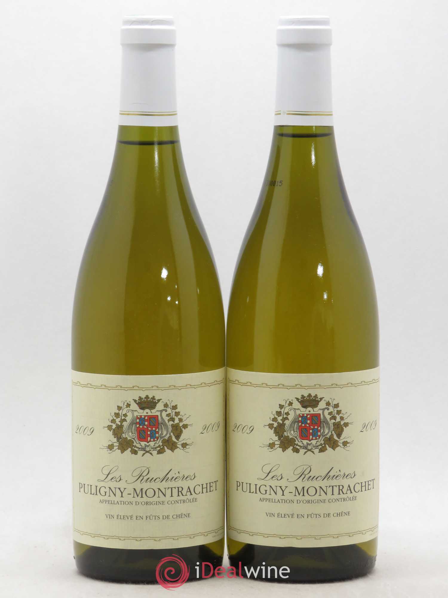 Puligny-Montrachet Les Ruchieres Pierre Laforest 2009 - Lot de 2 bouteilles - 0