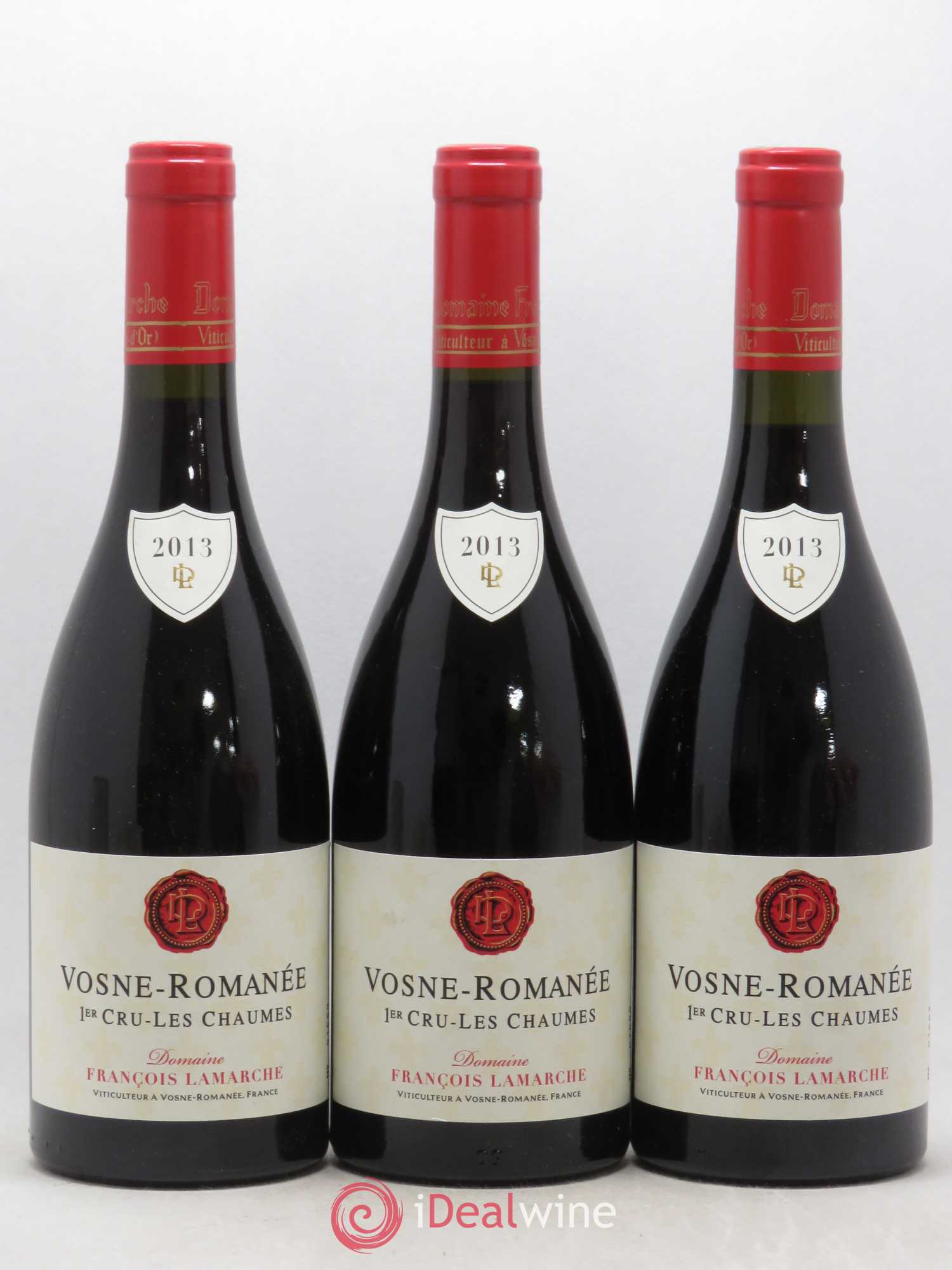 Vosne-Romanée 1er Cru Les Chaumes Lamarche (Domaine) 2013 - Lot de 3 bouteilles - 0