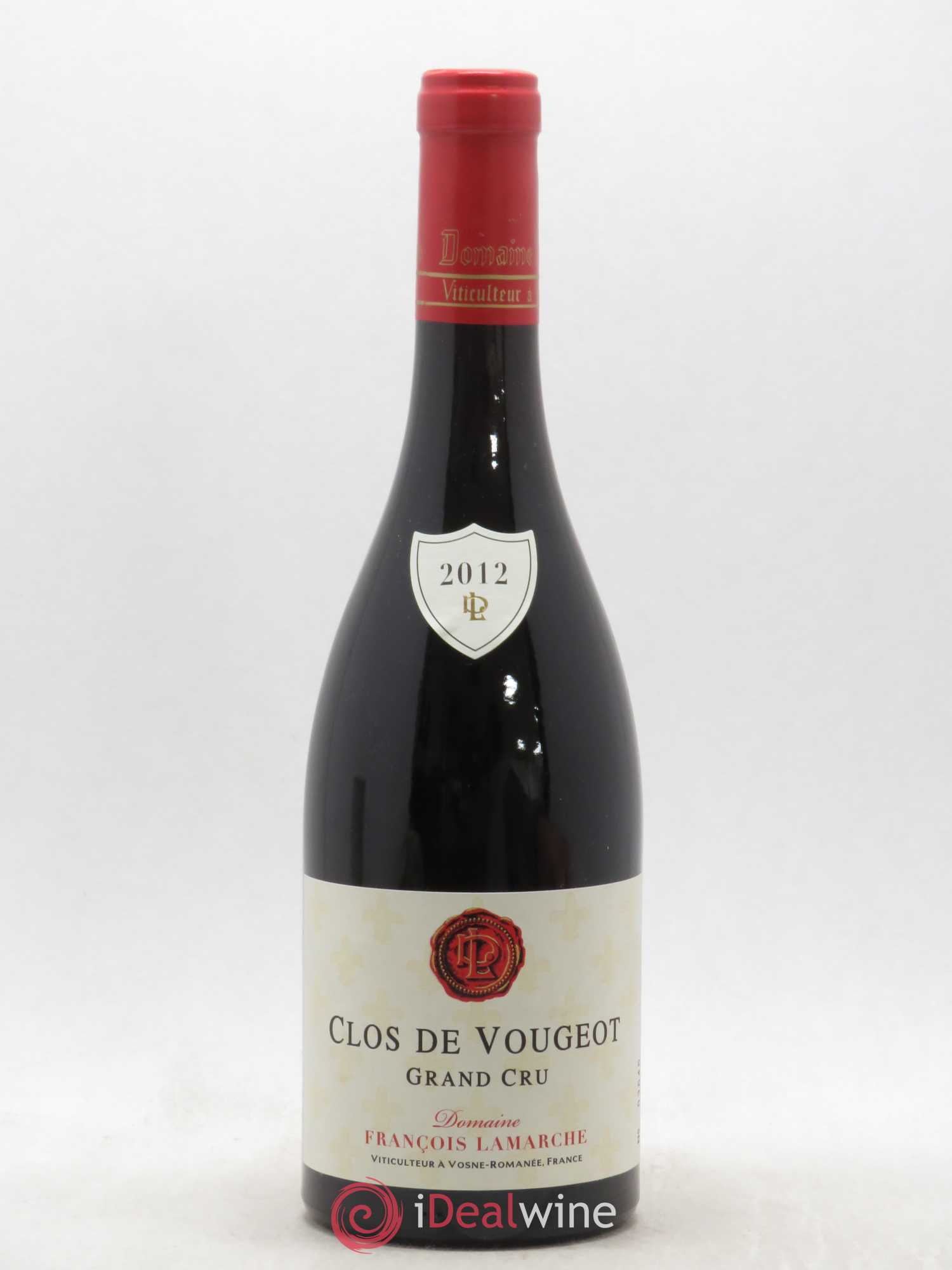 Clos de Vougeot Grand Cru Lamarche (Domaine) 2012 - Lot de 1 bouteille - 0