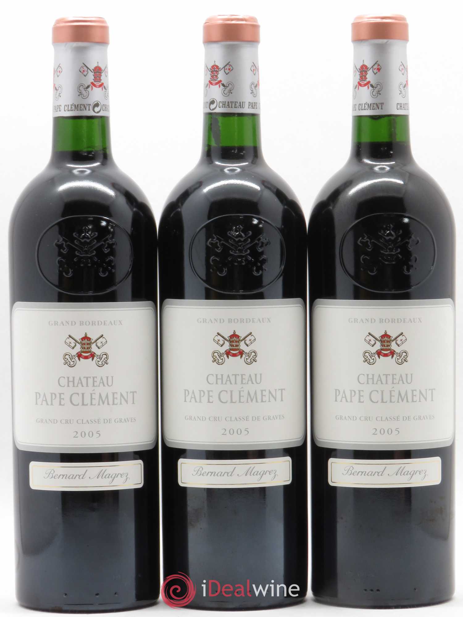 Château Pape Clément Cru Classé de Graves 2005 - Lot de 6 bouteilles - 1