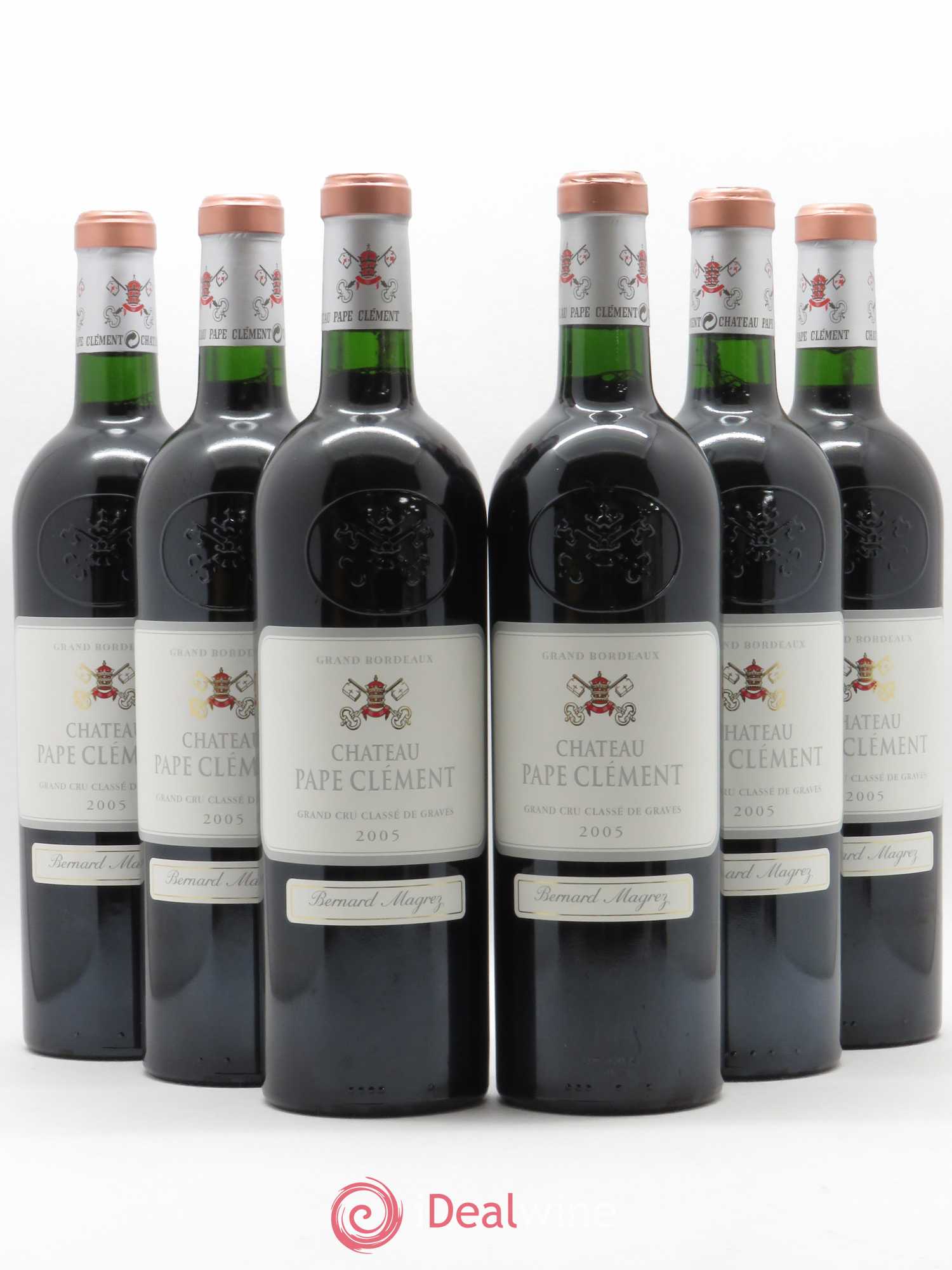 Château Pape Clément Cru Classé de Graves 2005 - Lot de 6 bouteilles - 0