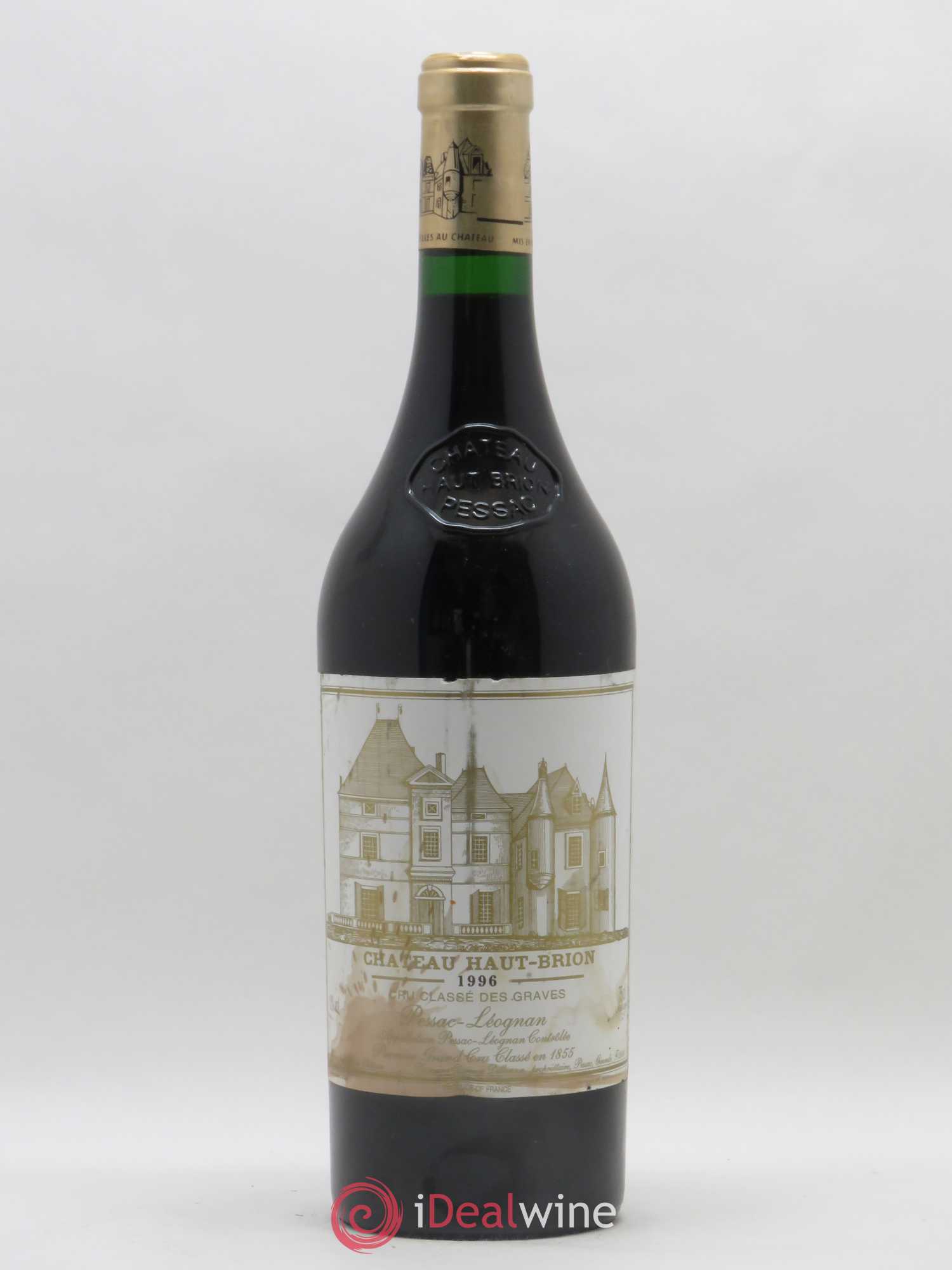 Château Haut Brion 1er Grand Cru Classé 1996 - Lot de 1 bouteille - 0