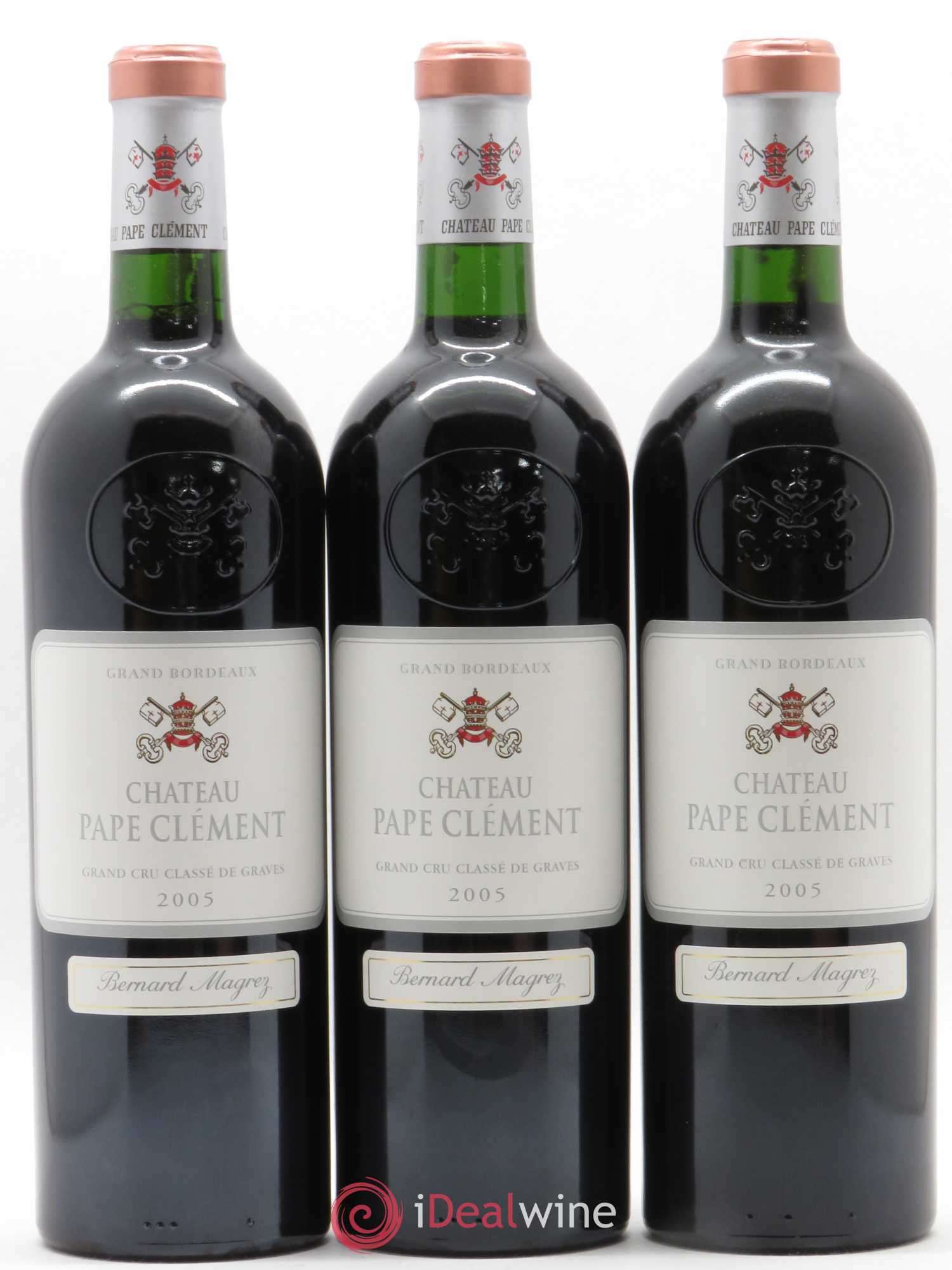 Château Pape Clément Cru Classé de Graves 2005 - Lot de 6 bouteilles - 1