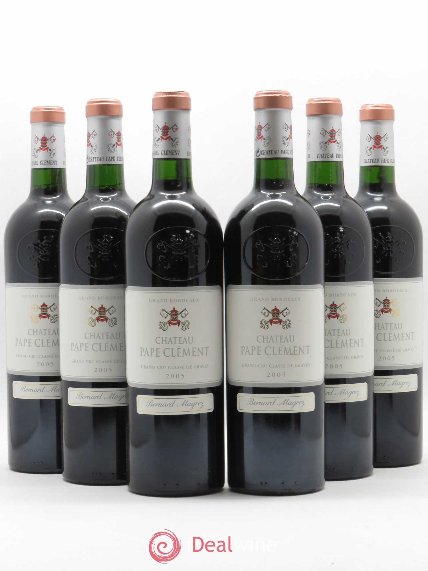 Château Pape Clément Cru Classé de Graves 2005 - Lot de 6 bouteilles - 0