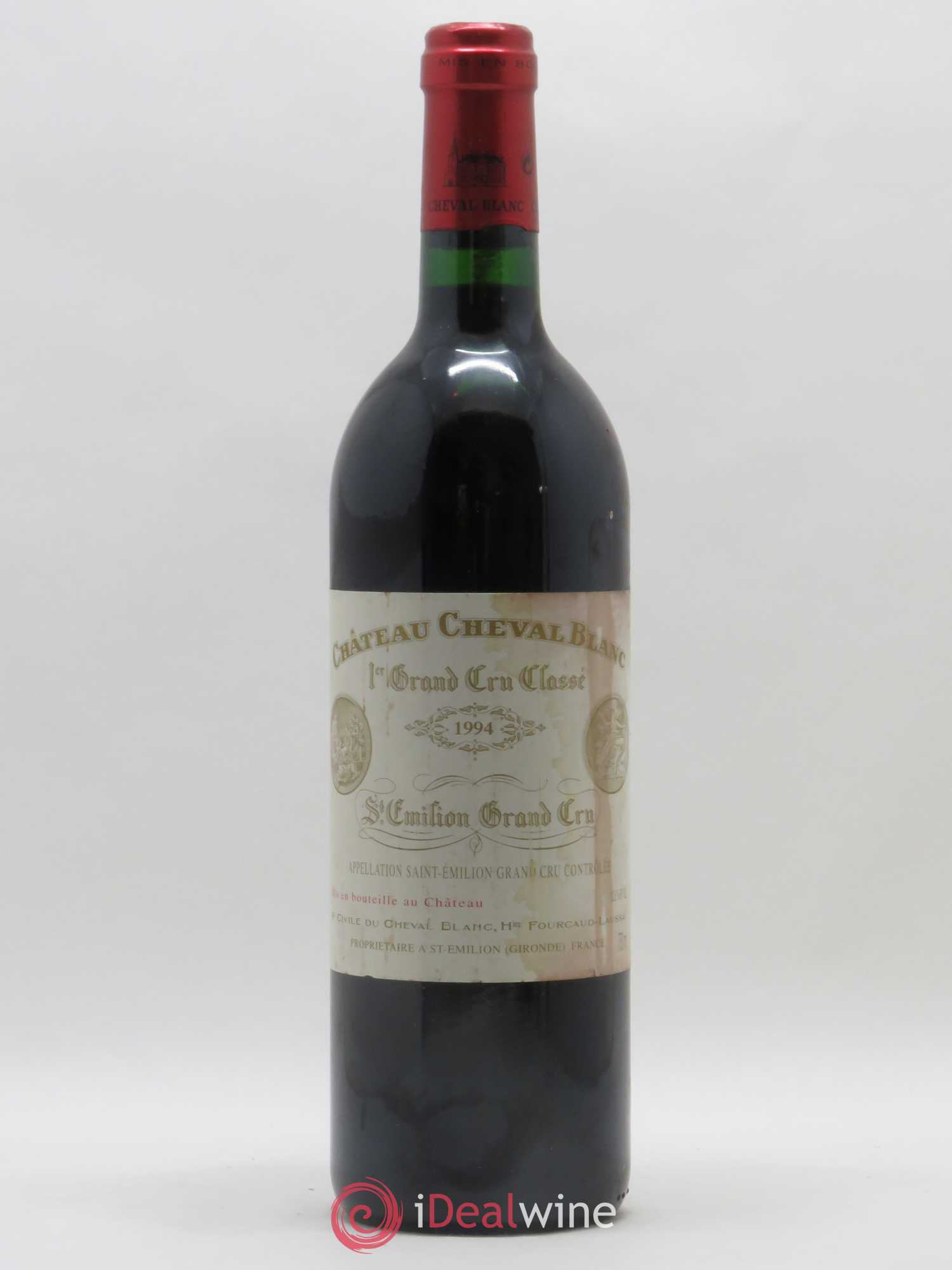 Château Cheval Blanc 1er Grand Cru Classé A 1994 - Lot de 1 bouteille - 0