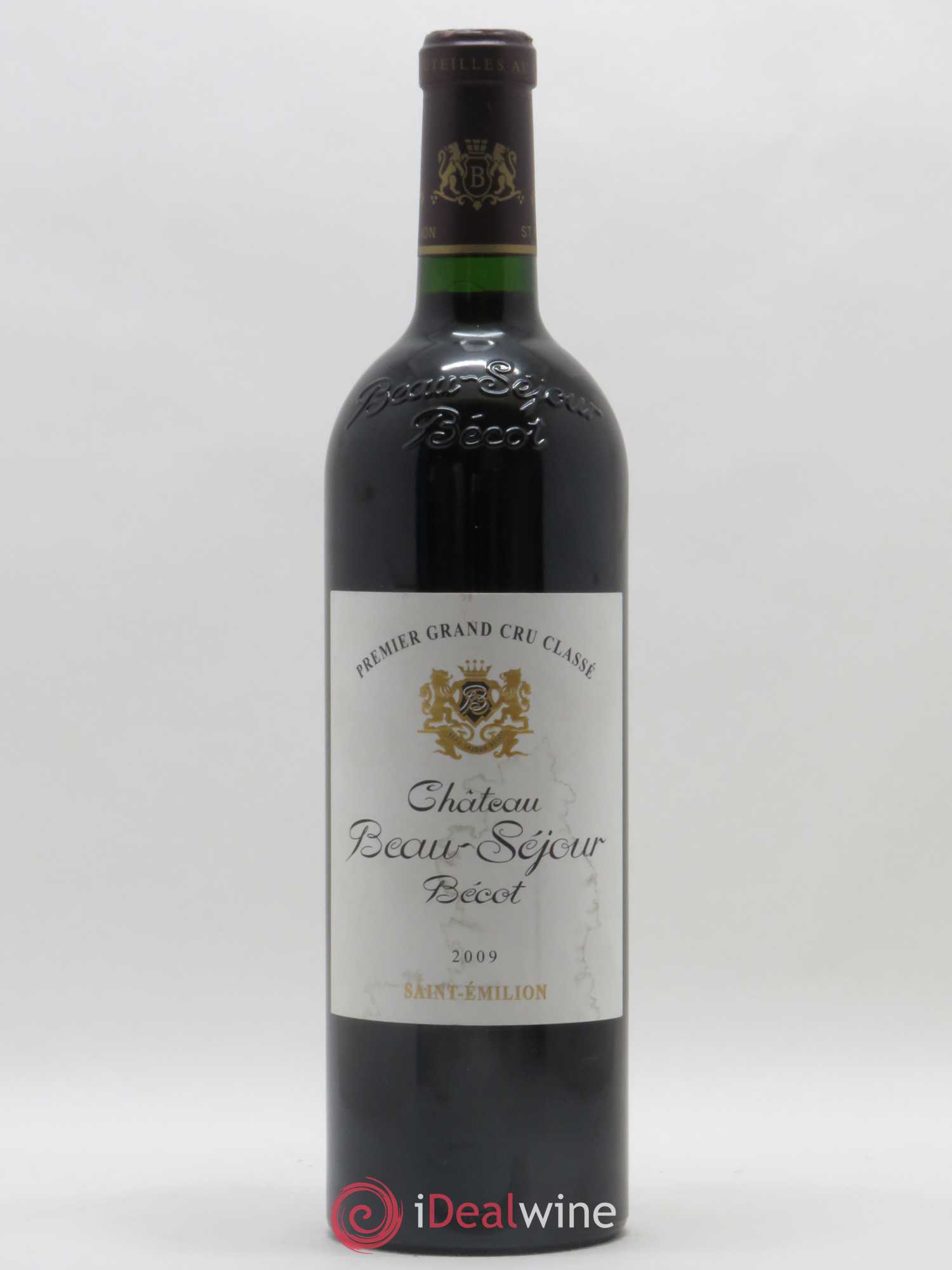 Château Beau-Séjour Bécot 1er Grand Cru Classé B 2009 - Lot de 1 bouteille - 0