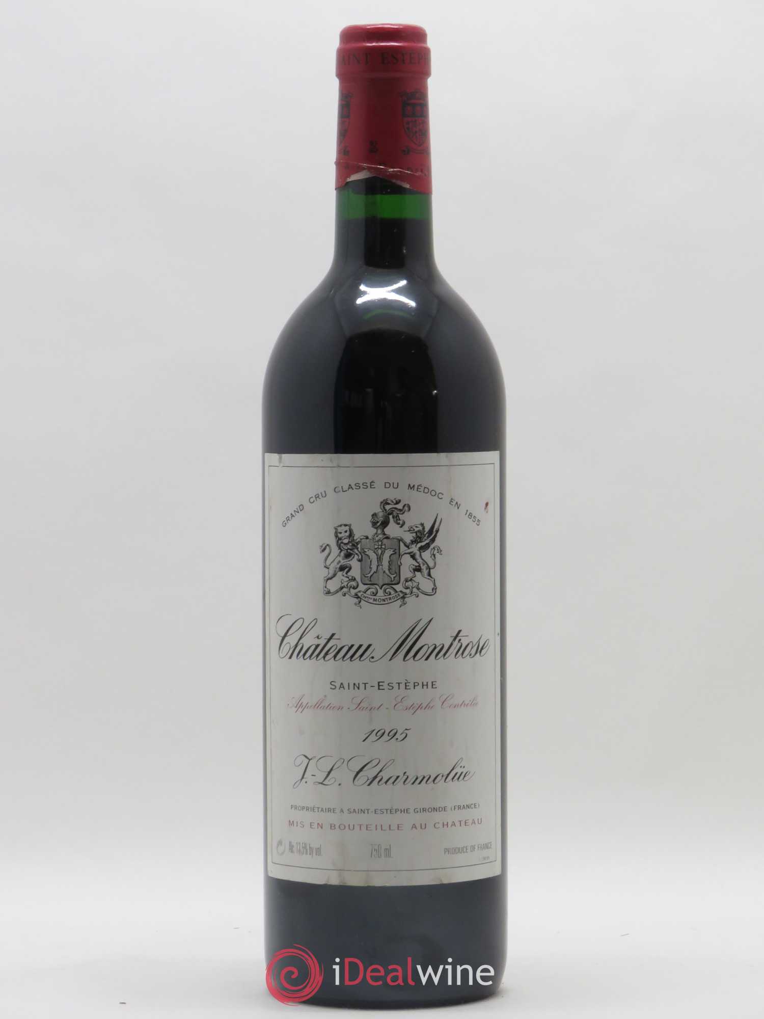 Château Montrose 2ème Grand Cru Classé 1995 - Lot de 1 bouteille - 0