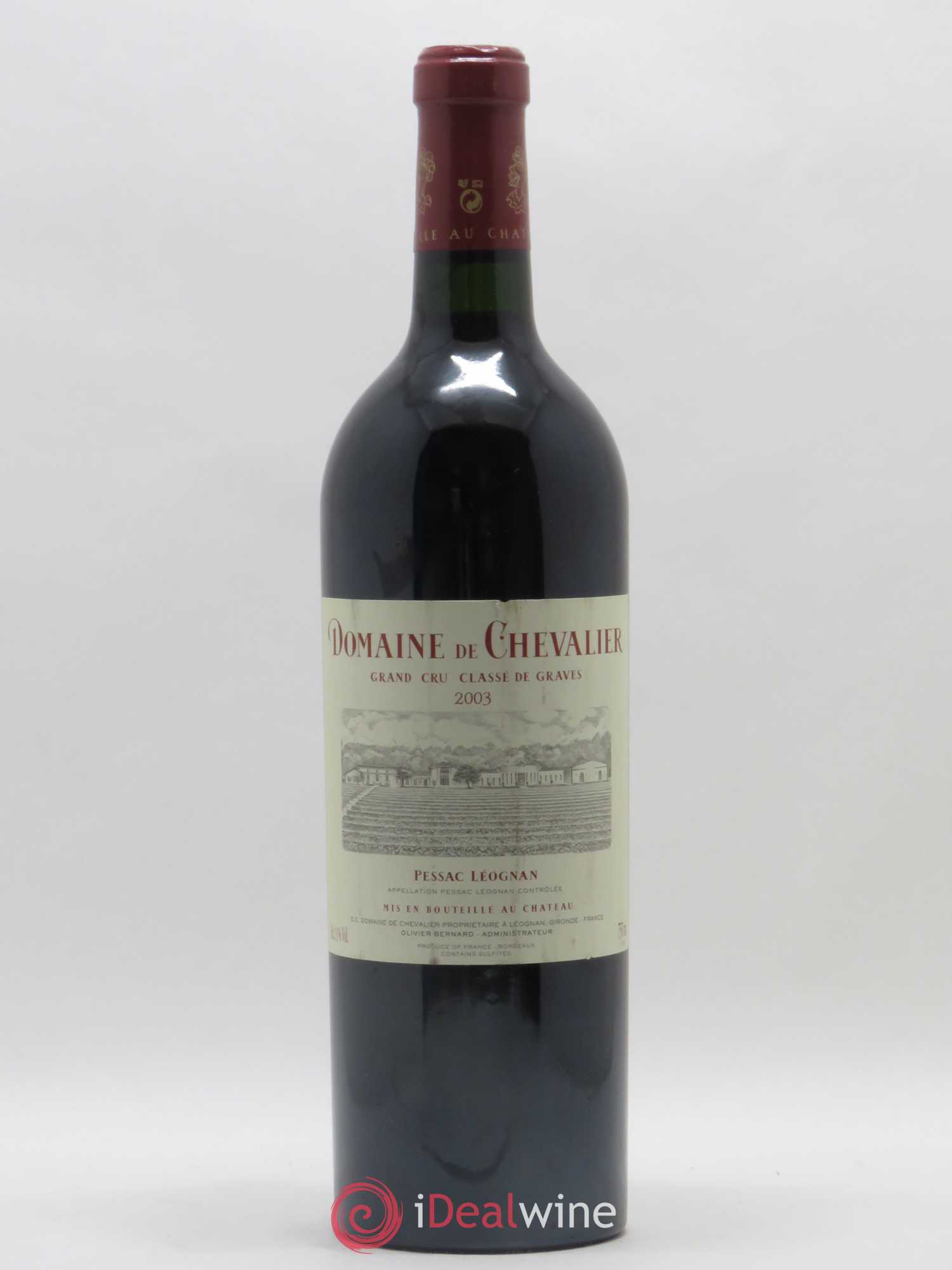 Domaine de Chevalier Cru Classé de Graves 2003 - Lot de 1 bouteille - 0