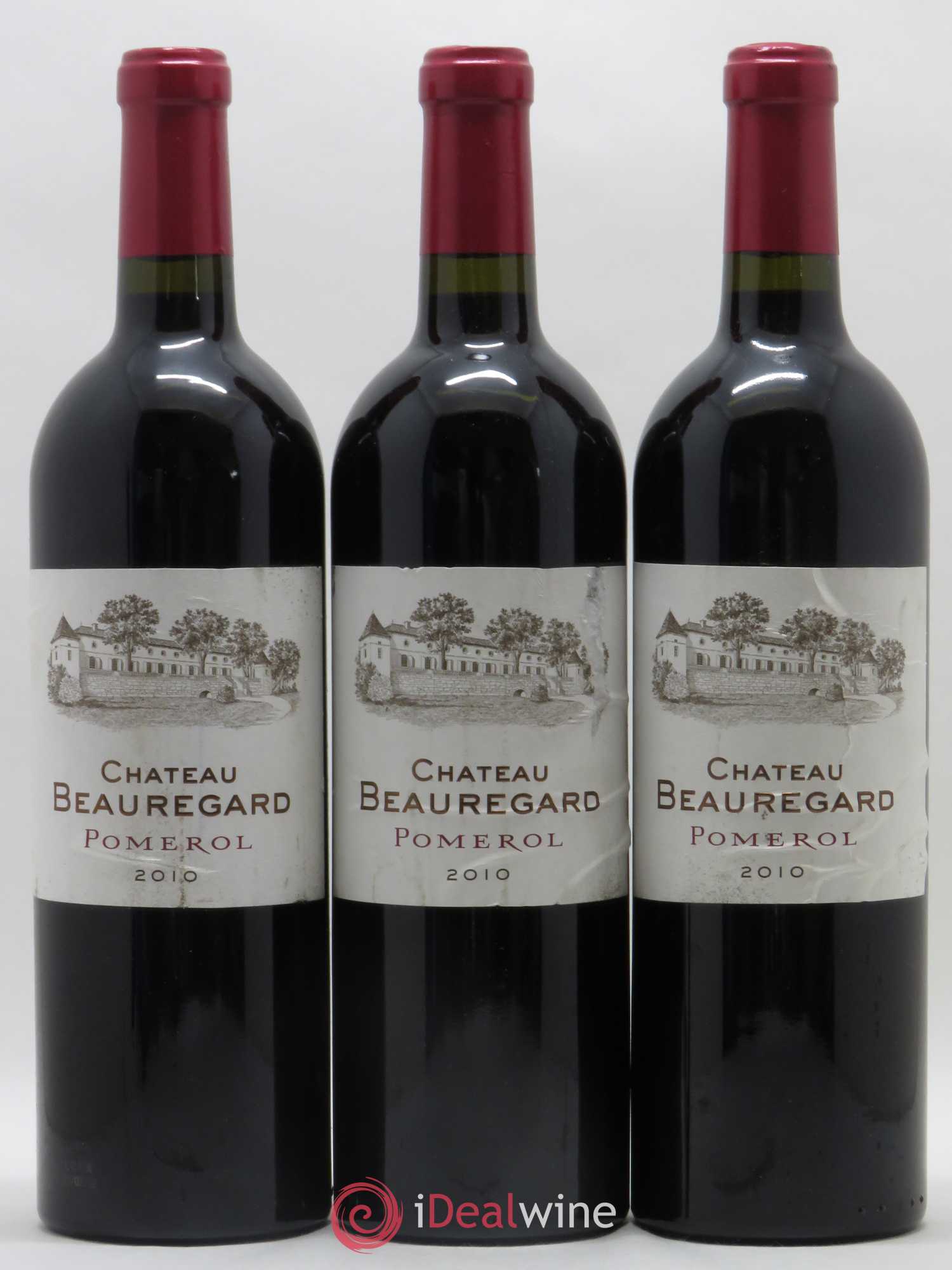 Château Beauregard 2010 - Lot de 3 bouteilles - 0