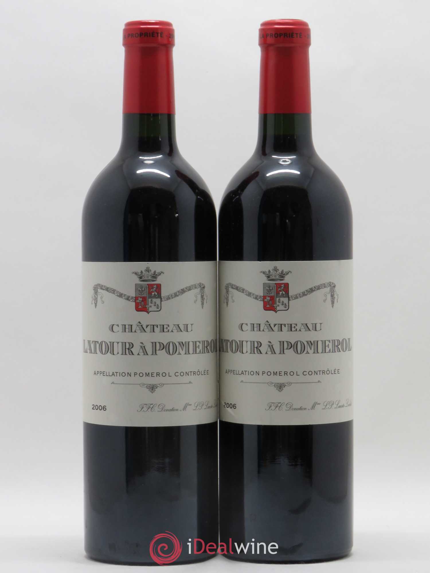 Château Latour à Pomerol 2006 - Lot de 2 bouteilles - 0