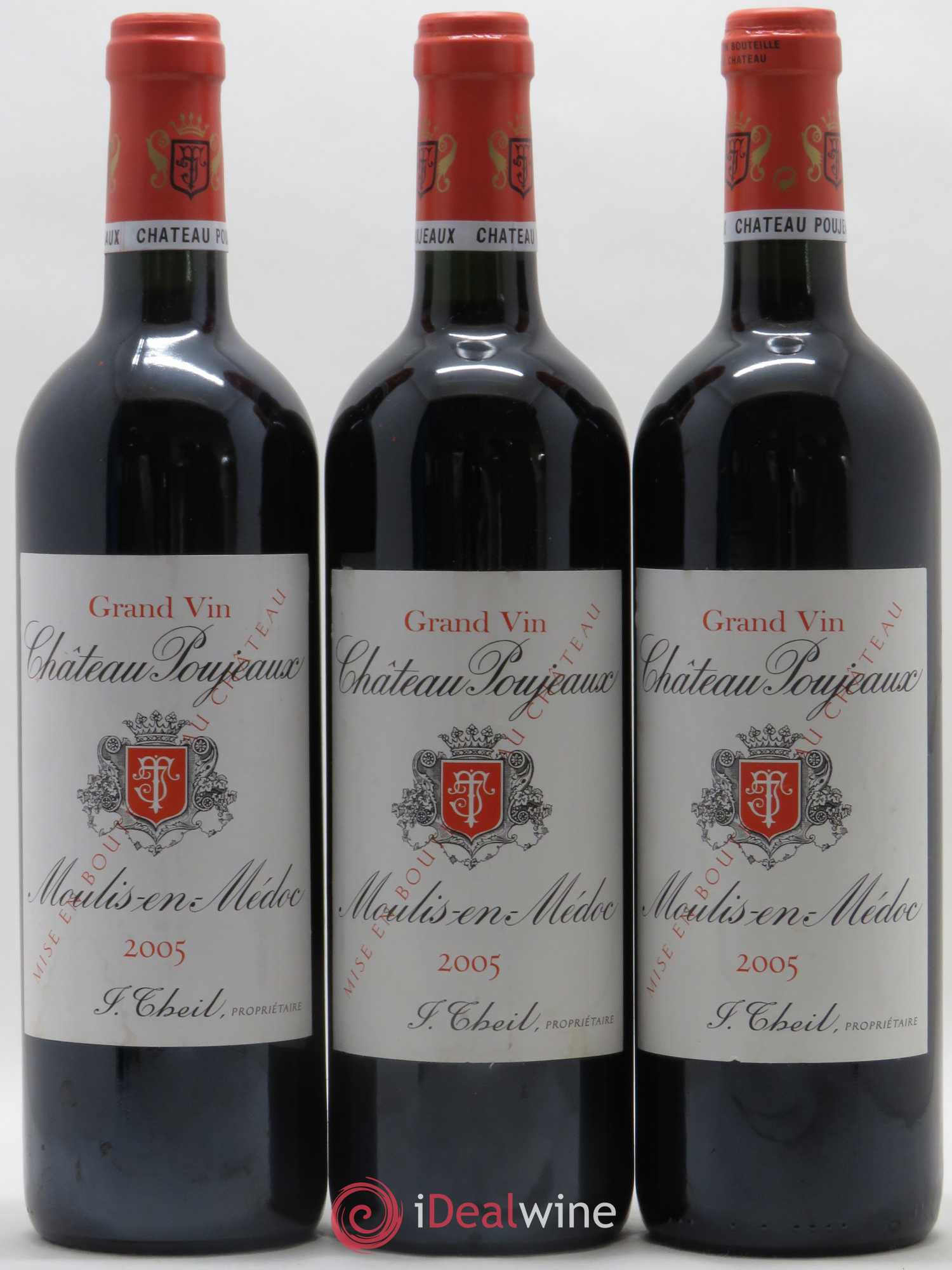 Château Poujeaux 2005 - Lot de 6 bouteilles - 1