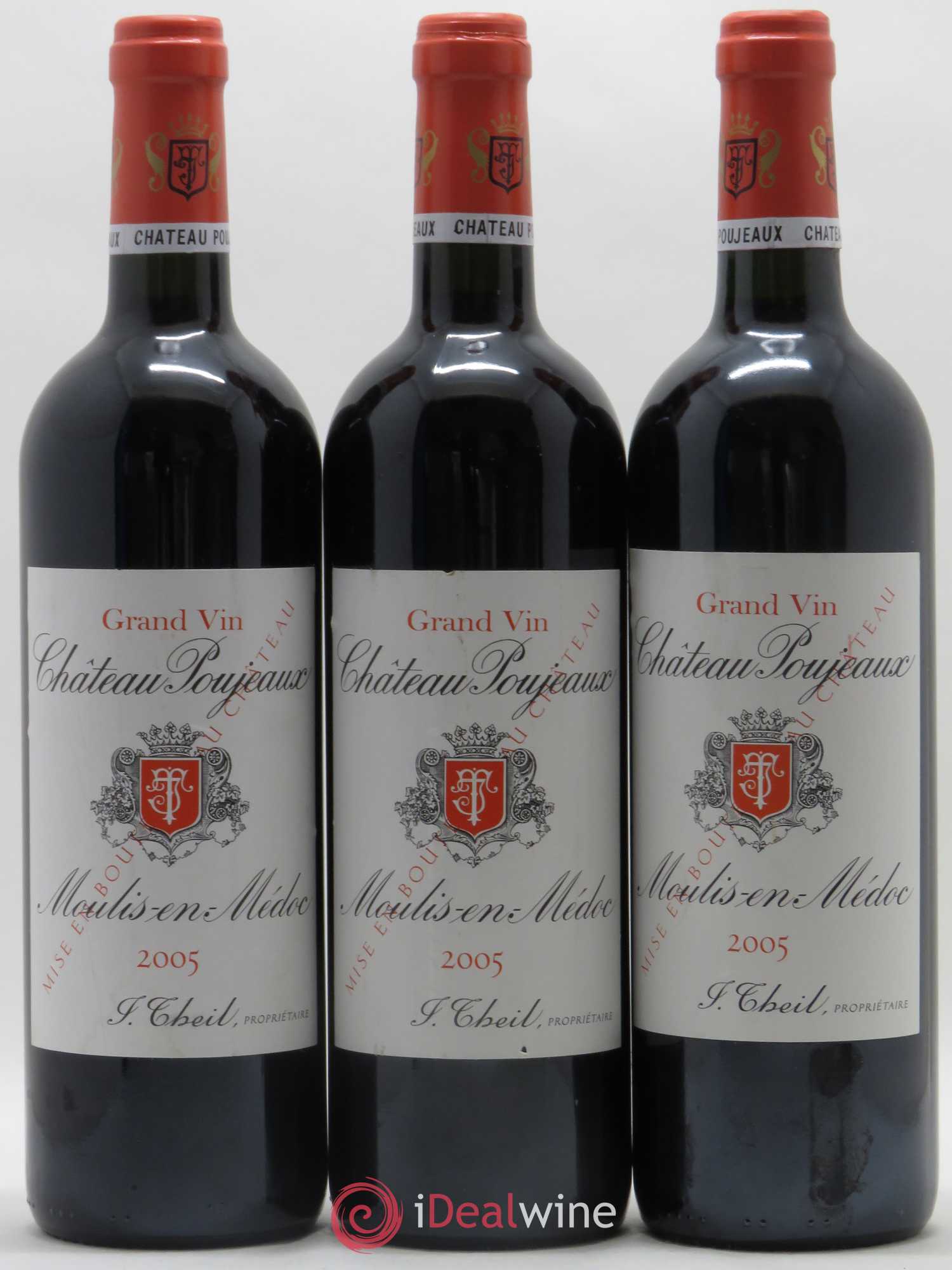 Château Poujeaux 2005 - Lot de 6 bouteilles - 2