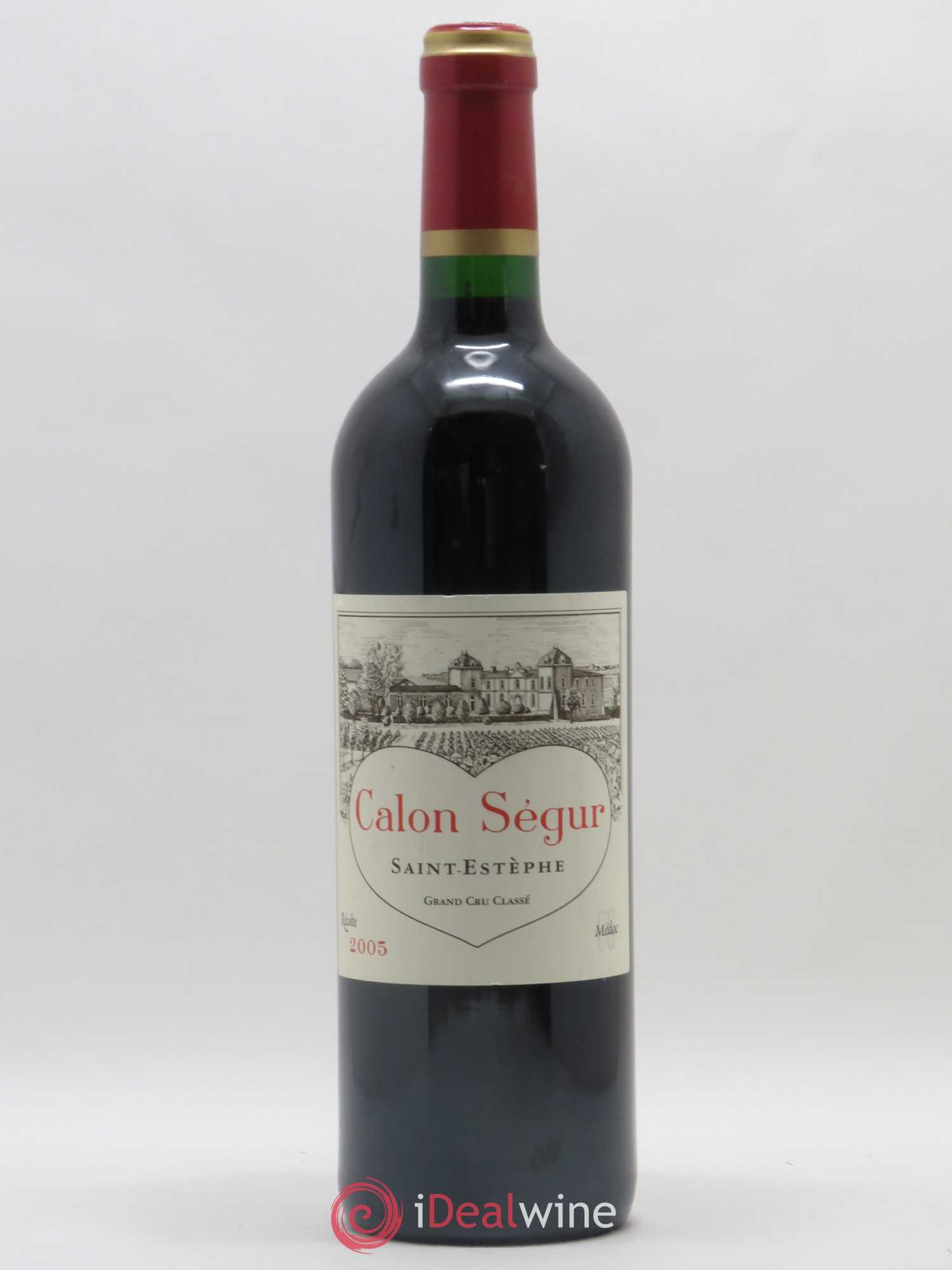 Château Calon Ségur 3ème Grand Cru Classé 2005 - Lot de 1 bouteille - 0