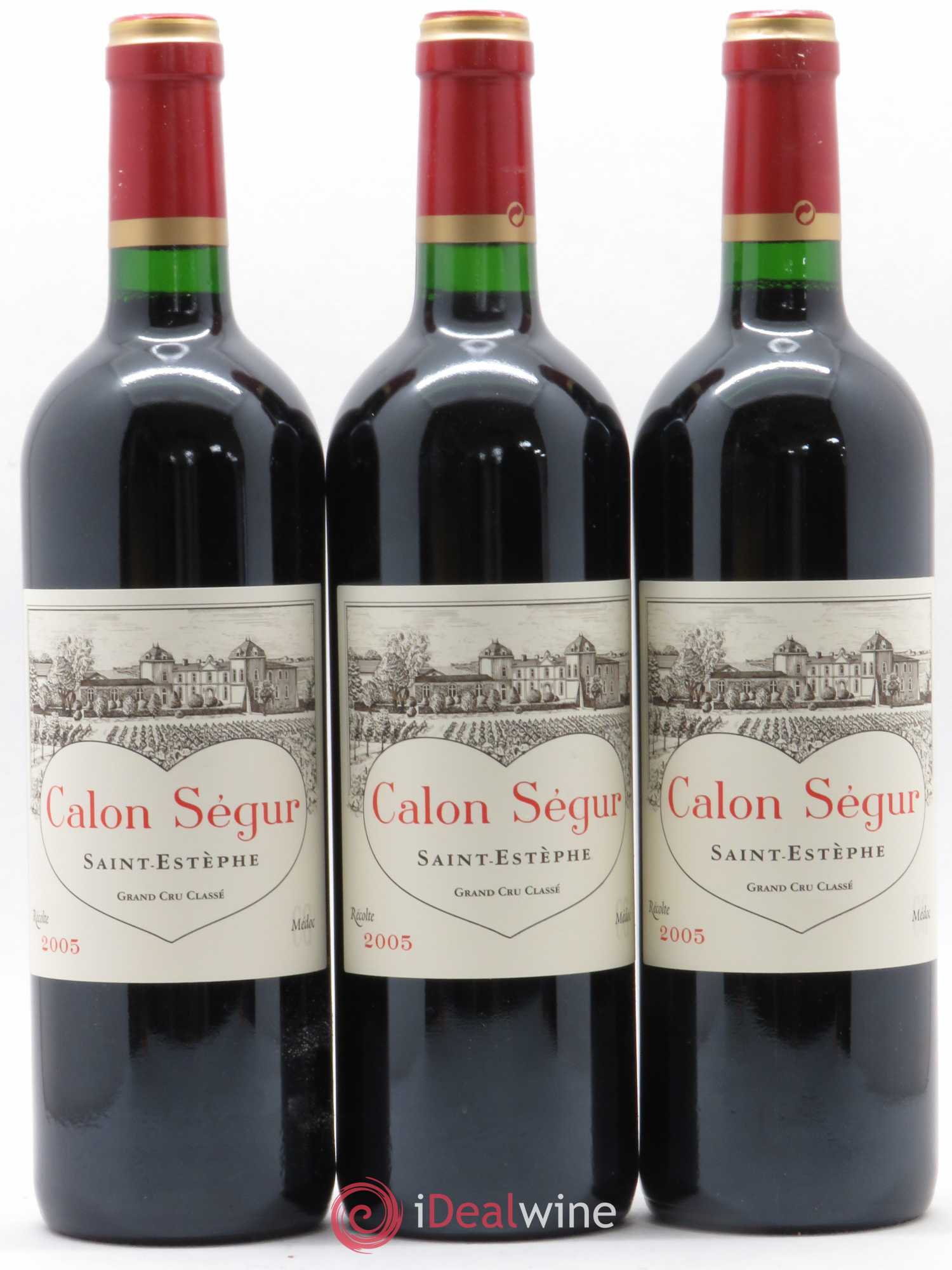 Château Calon Ségur 3ème Grand Cru Classé 2005 - Lot de 6 bouteilles - 2