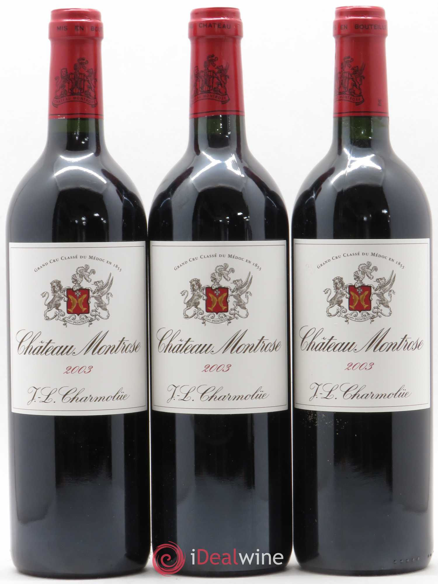 Château Montrose 2ème Grand Cru Classé 2003 - Lot de 6 bouteilles - 1