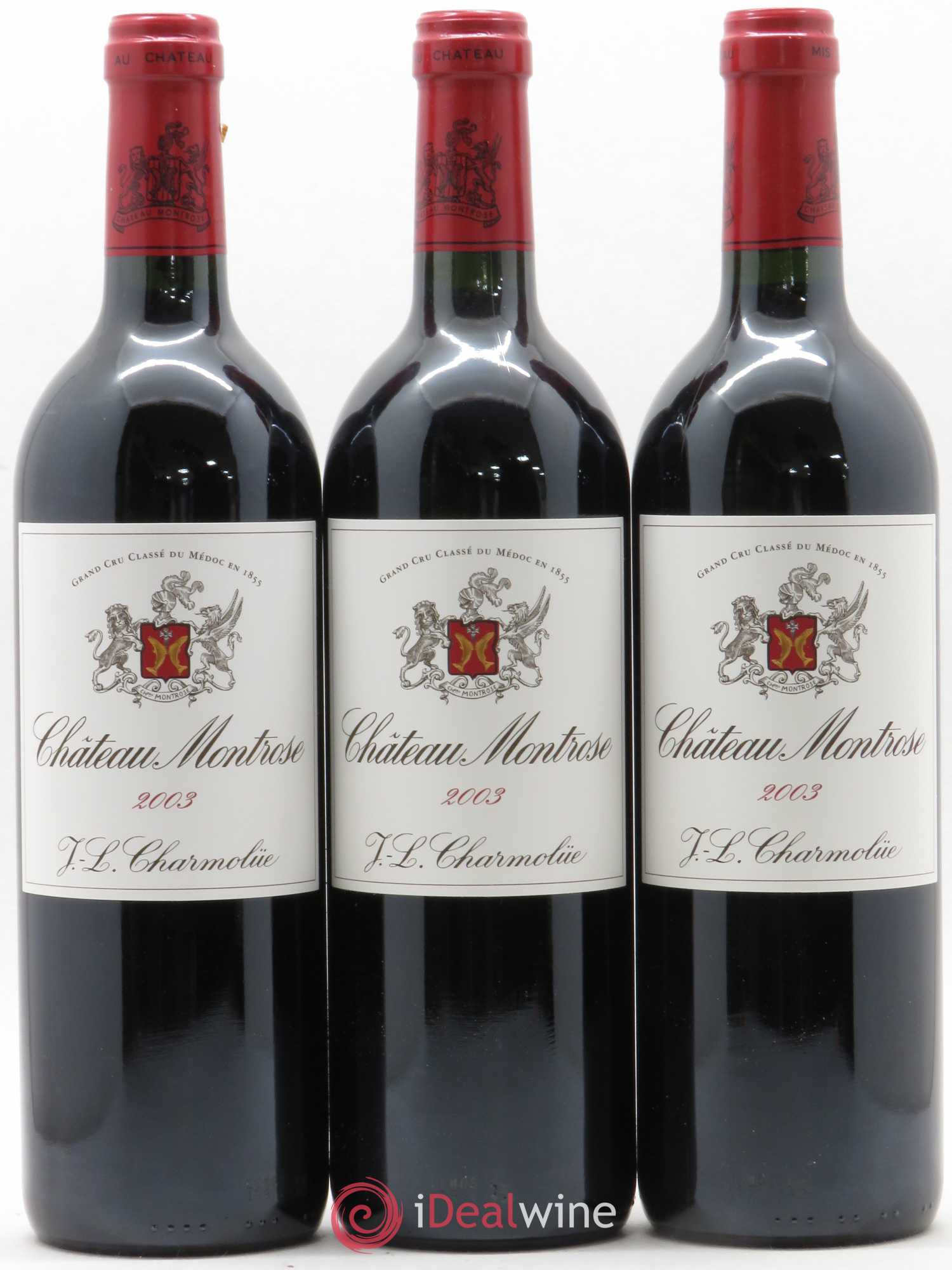 Château Montrose 2ème Grand Cru Classé 2003 - Lot de 6 bouteilles - 2