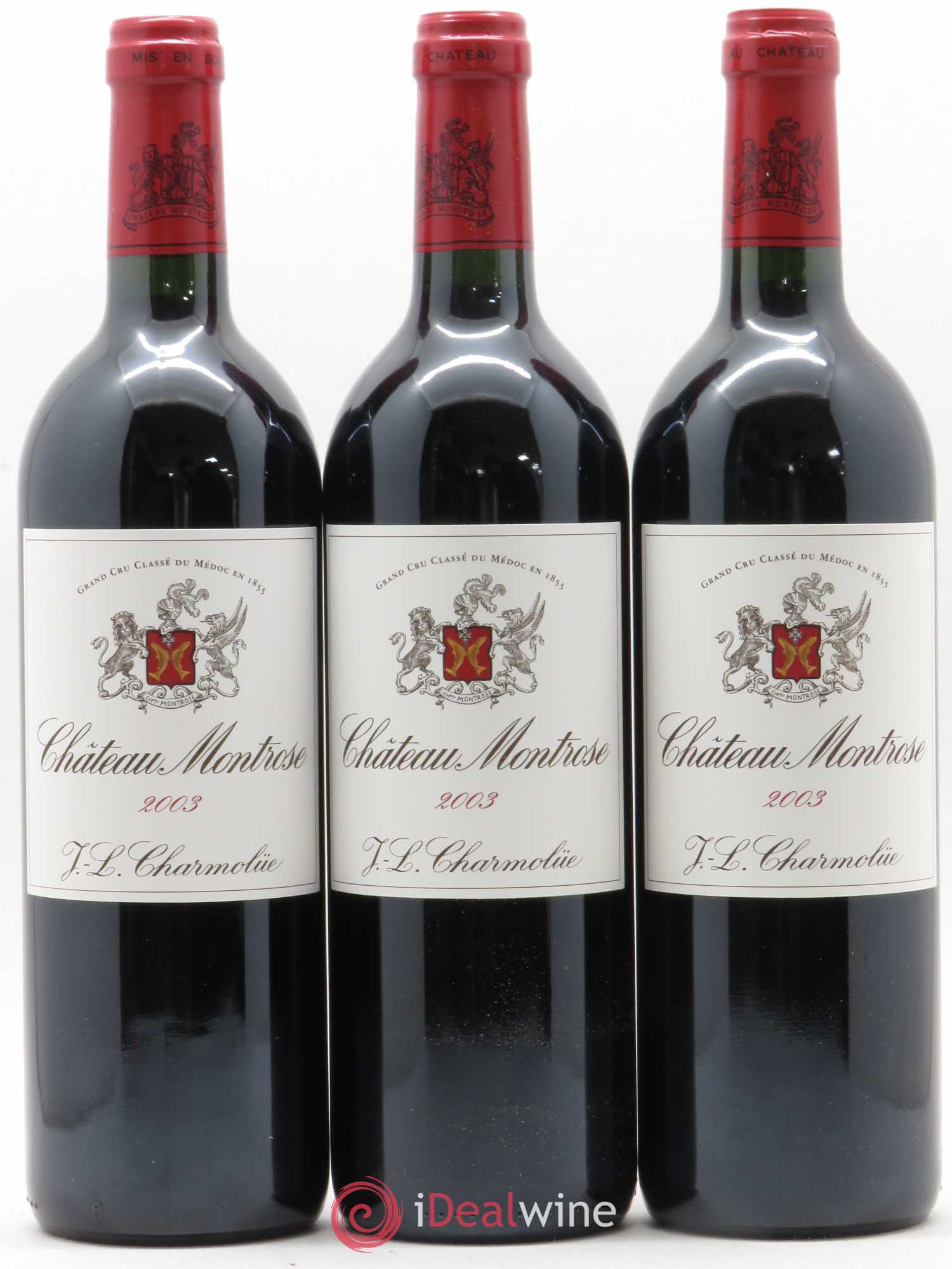 Château Montrose 2ème Grand Cru Classé 2003 - Lot de 6 bouteilles - 1