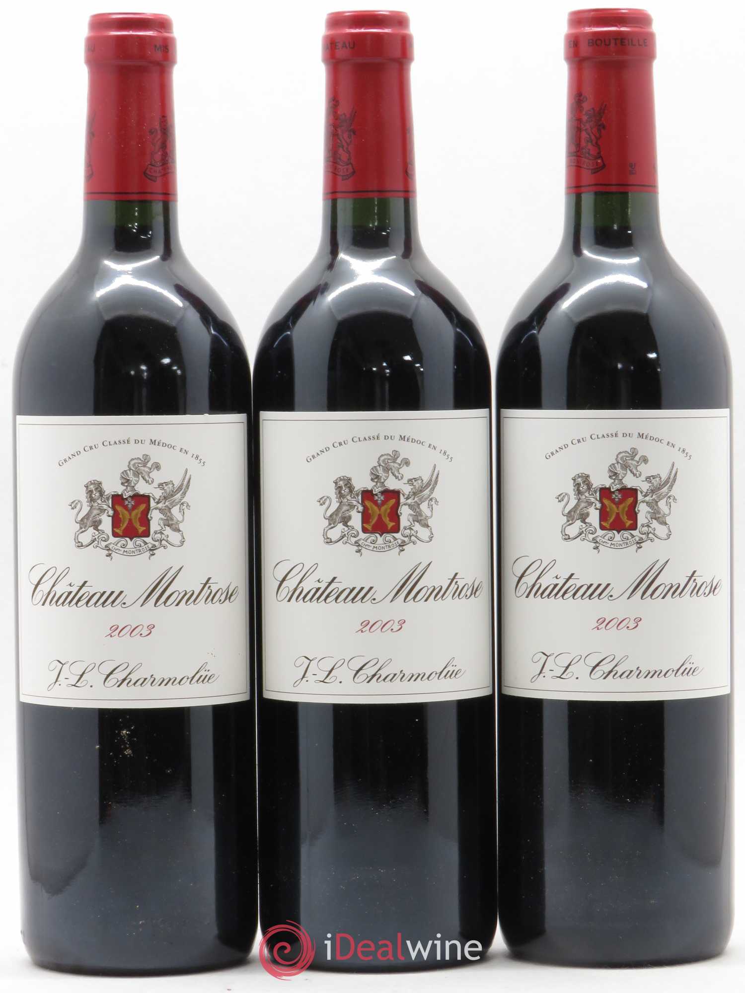 Château Montrose 2ème Grand Cru Classé 2003 - Lot de 6 bouteilles - 2