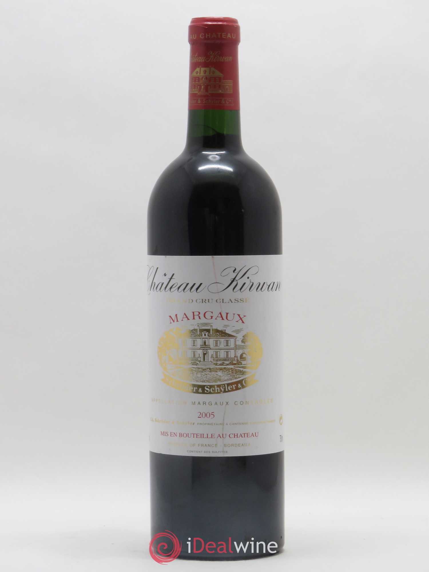 Château Kirwan 3ème Grand Cru Classé 2005 - Lot de 1 bouteille - 0