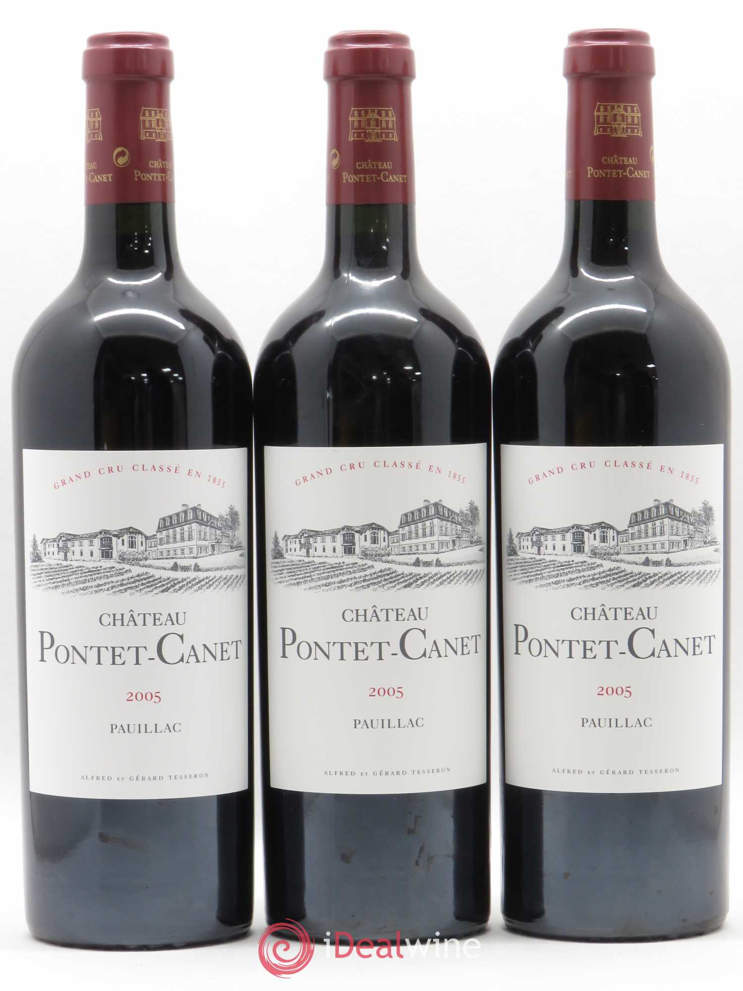 Château Pontet Canet 5ème Grand Cru Classé 2005 - Lot de 6 bouteilles - 2