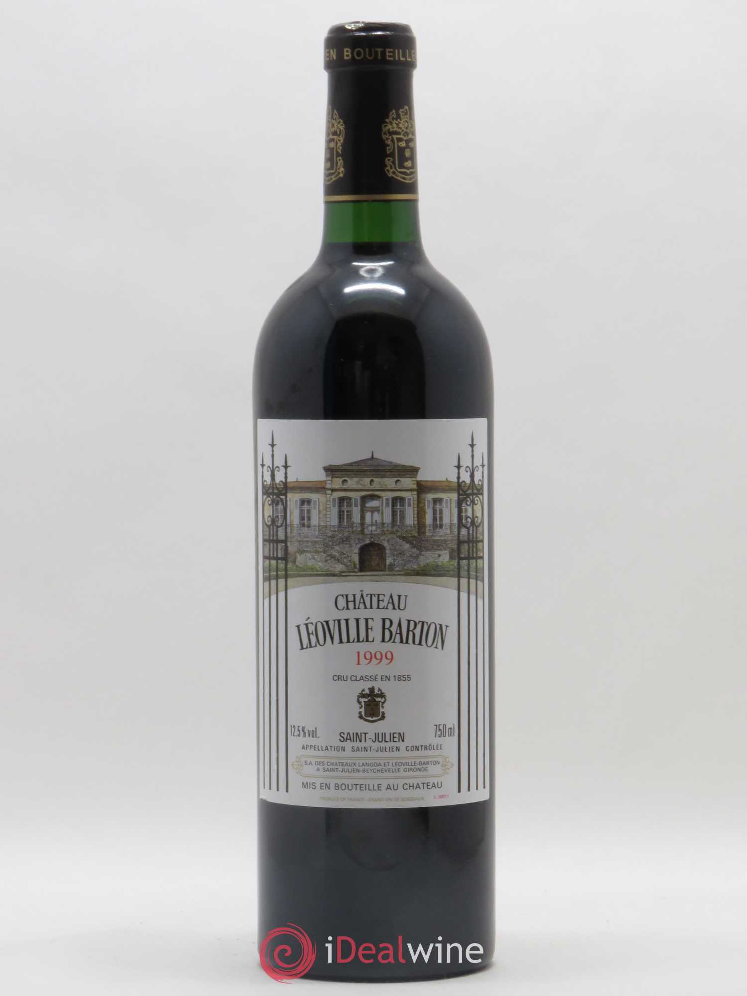 Château Léoville Barton 2ème Grand Cru Classé 1999 - Lot de 1 bouteille - 0