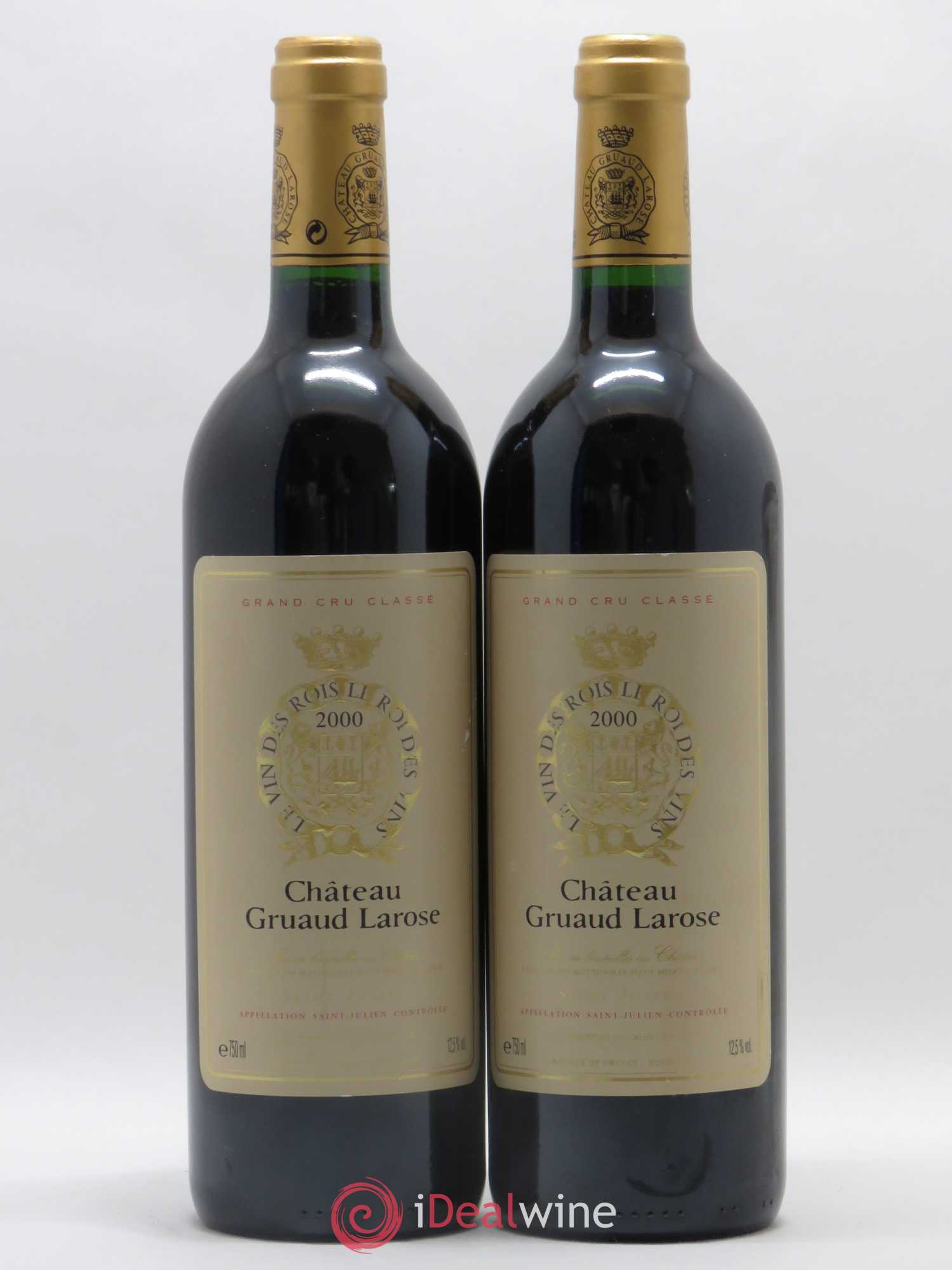 Château Gruaud Larose 2ème Grand Cru Classé 2000 - Lot de 2 bouteilles - 0