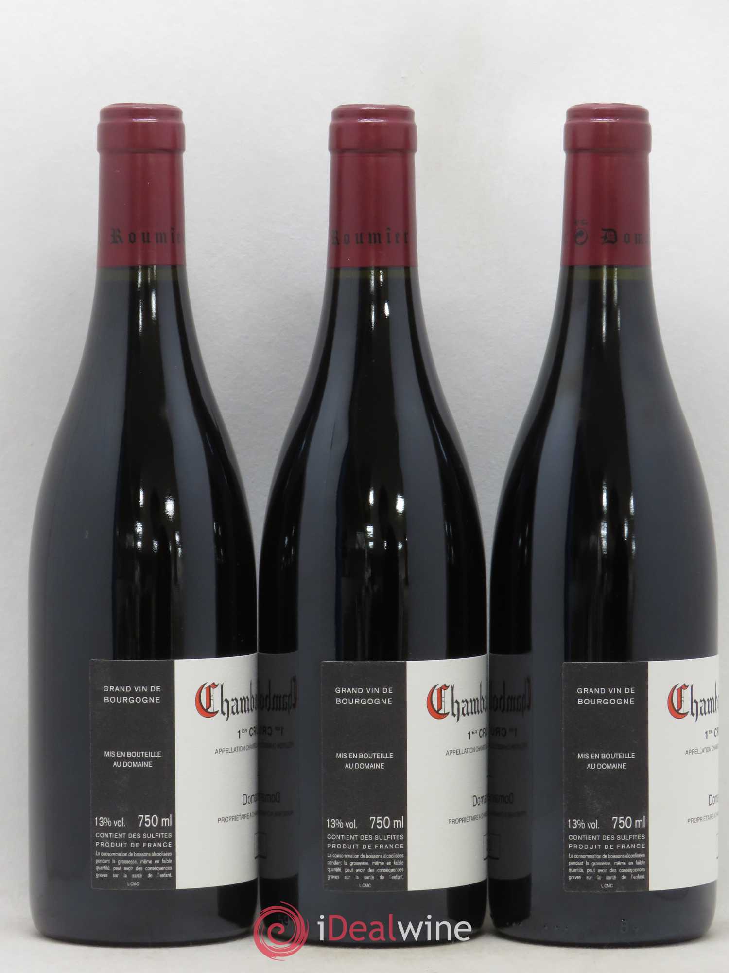 Chambolle-Musigny 1er Cru Les Cras Georges Roumier (Domaine) 2011 - Lot de 3 bouteilles - 1