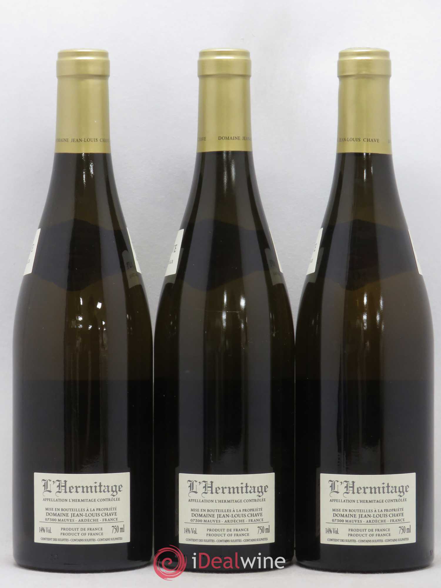Hermitage Jean-Louis Chave 2012 - Lot de 3 bouteilles - 1
