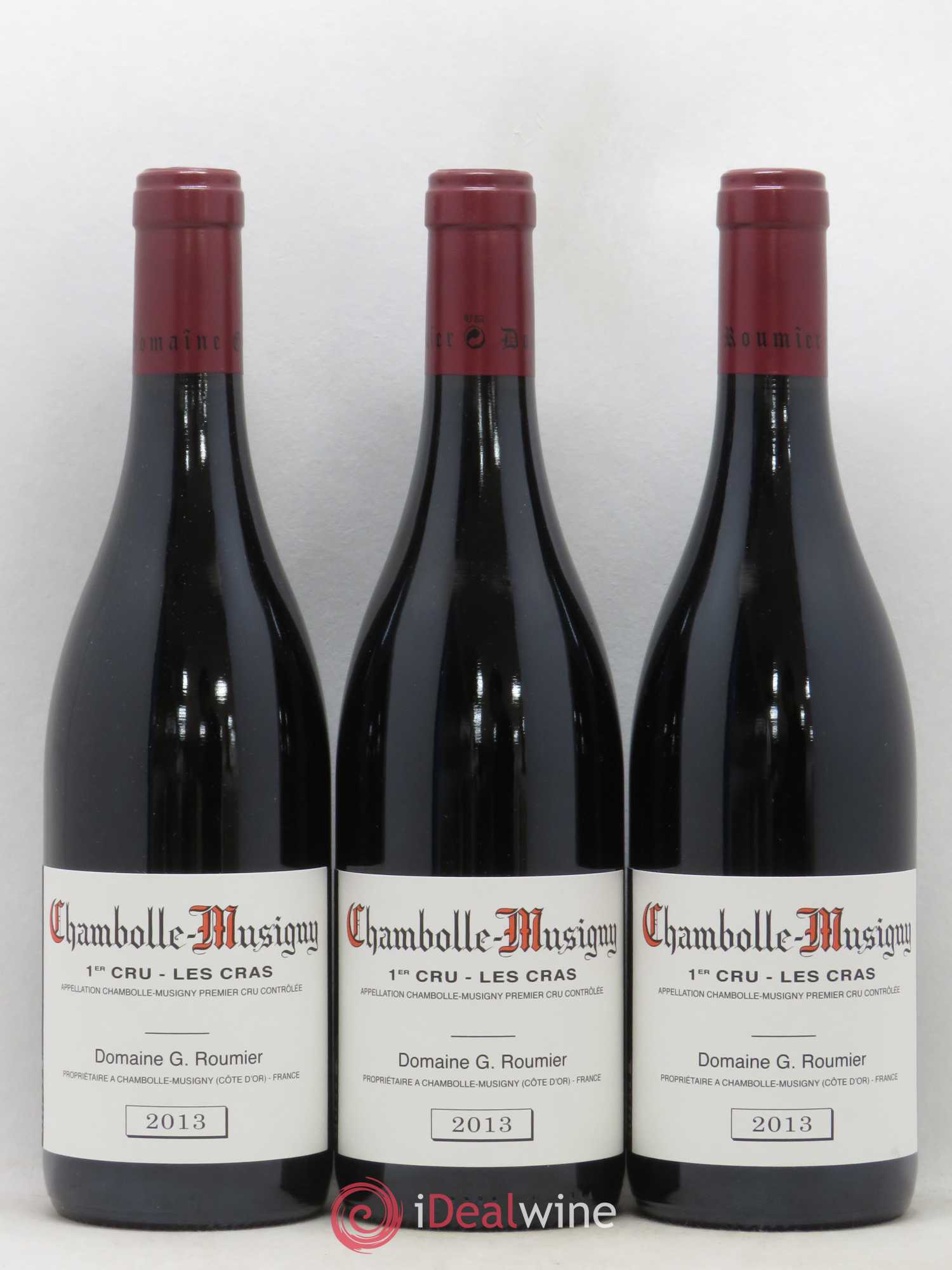 Chambolle-Musigny 1er Cru Les Cras Georges Roumier (Domaine) 2013 - Lot de 3 bouteilles - 0