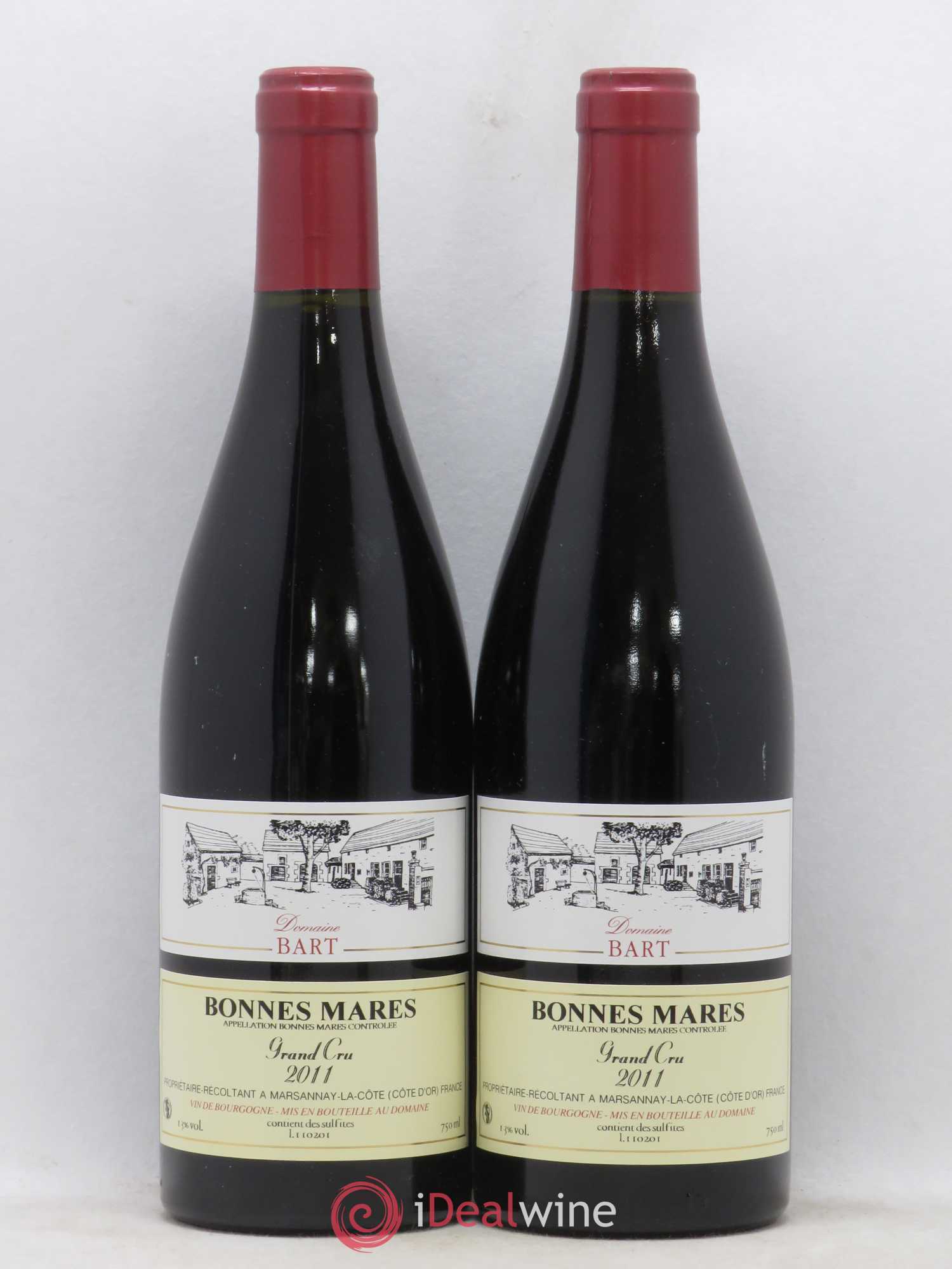 Bonnes-Mares Grand Cru Bart (Domaine) 2011 - Lot de 2 bouteilles - 0