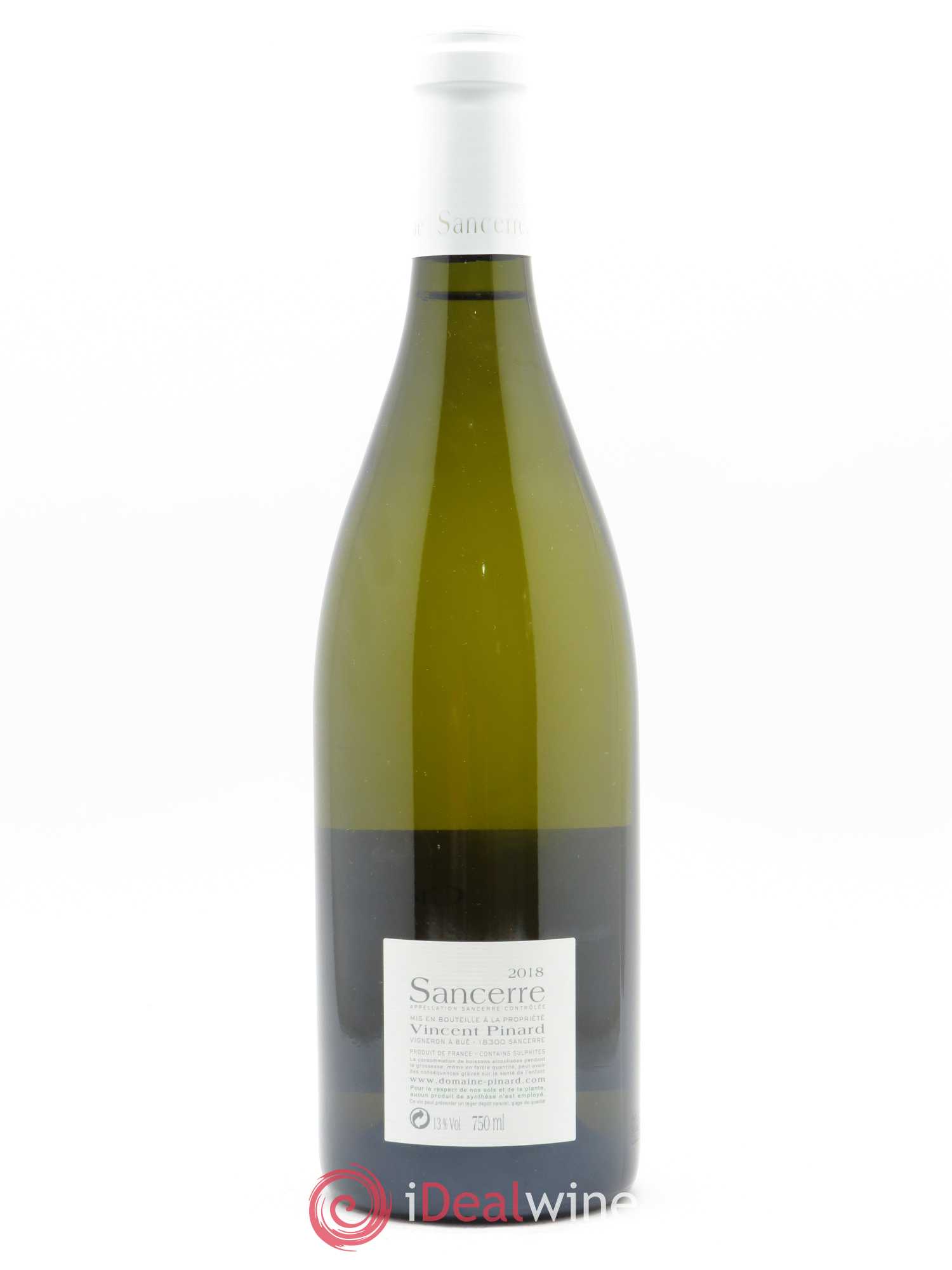 Sancerre Les Créots (anciennement Clémence) Vincent Pinard 2018 - Lot de 1 bouteille - 1