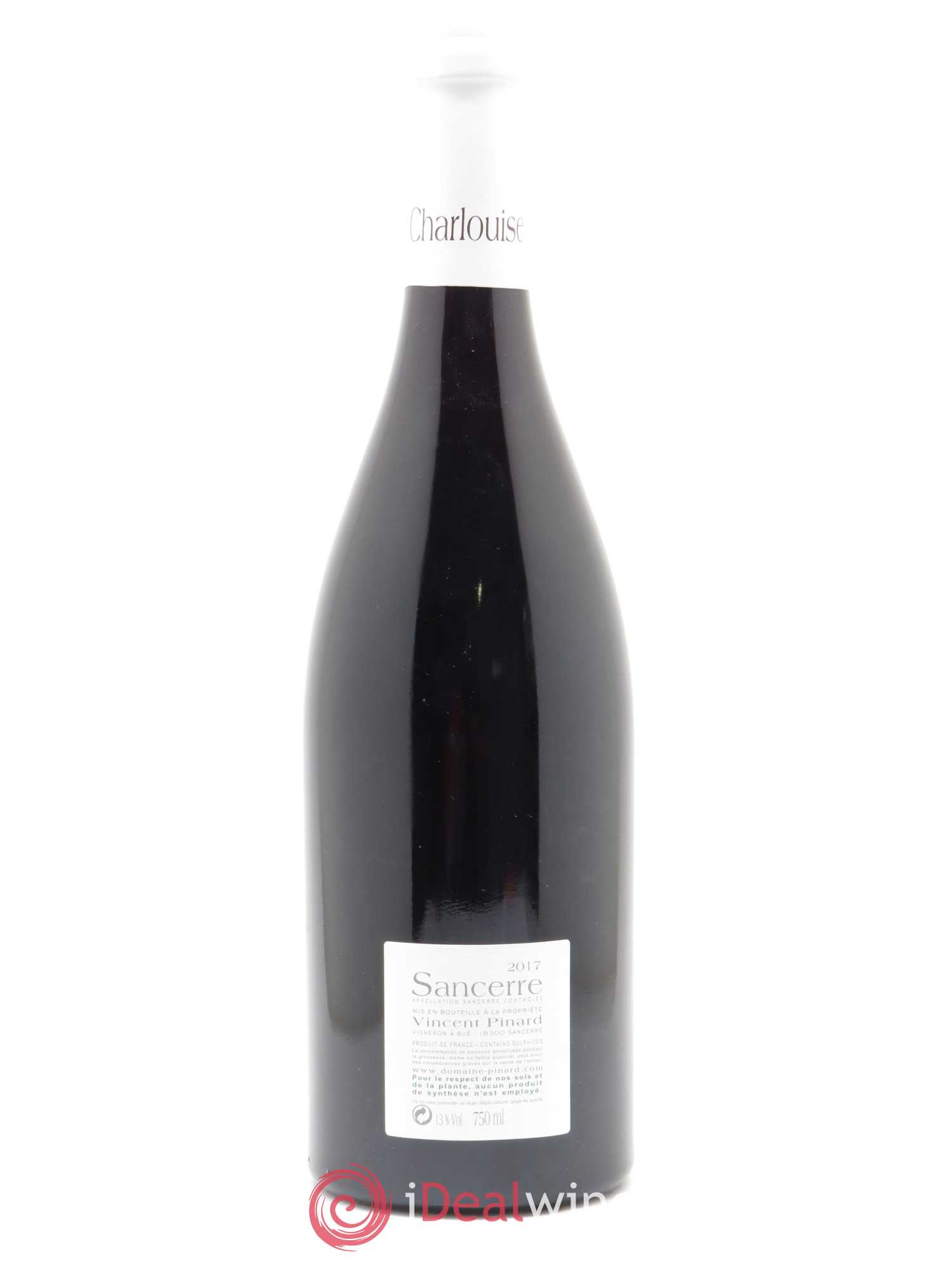 Sancerre Charlouise Vincent Pinard 2017 - Lot de 1 bouteille - 1