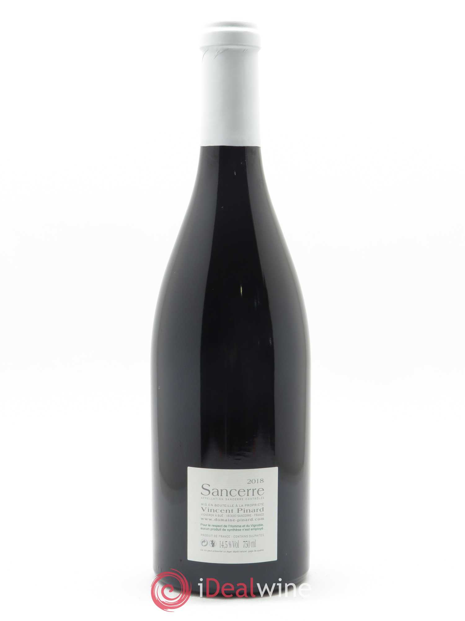 Sancerre Vendanges Entières Vincent Pinard 2018 - Lot de 1 bouteille - 1