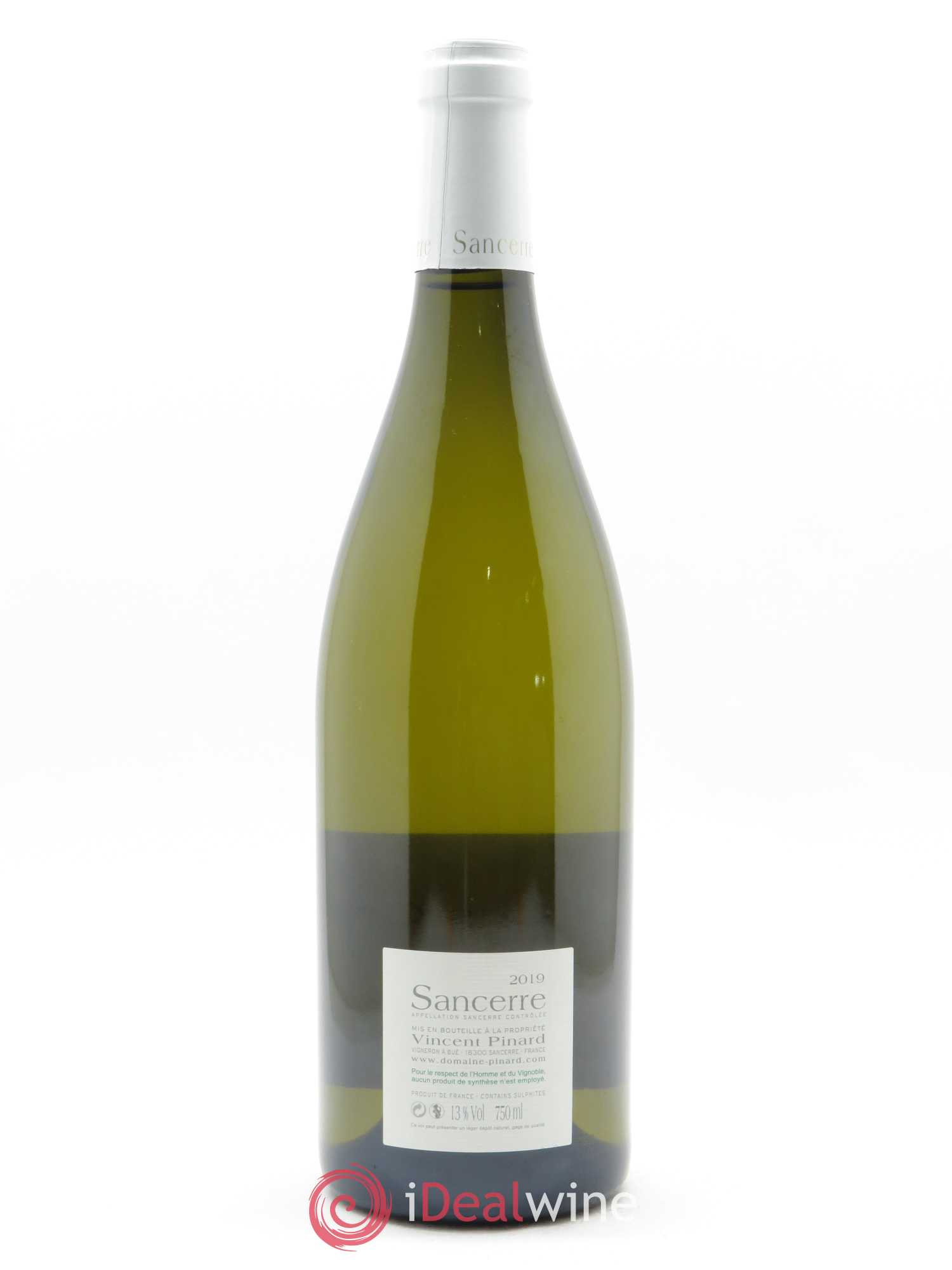 Sancerre Les Créots (anciennement Clémence) Vincent Pinard 2019 - Lot de 1 bouteille - 1