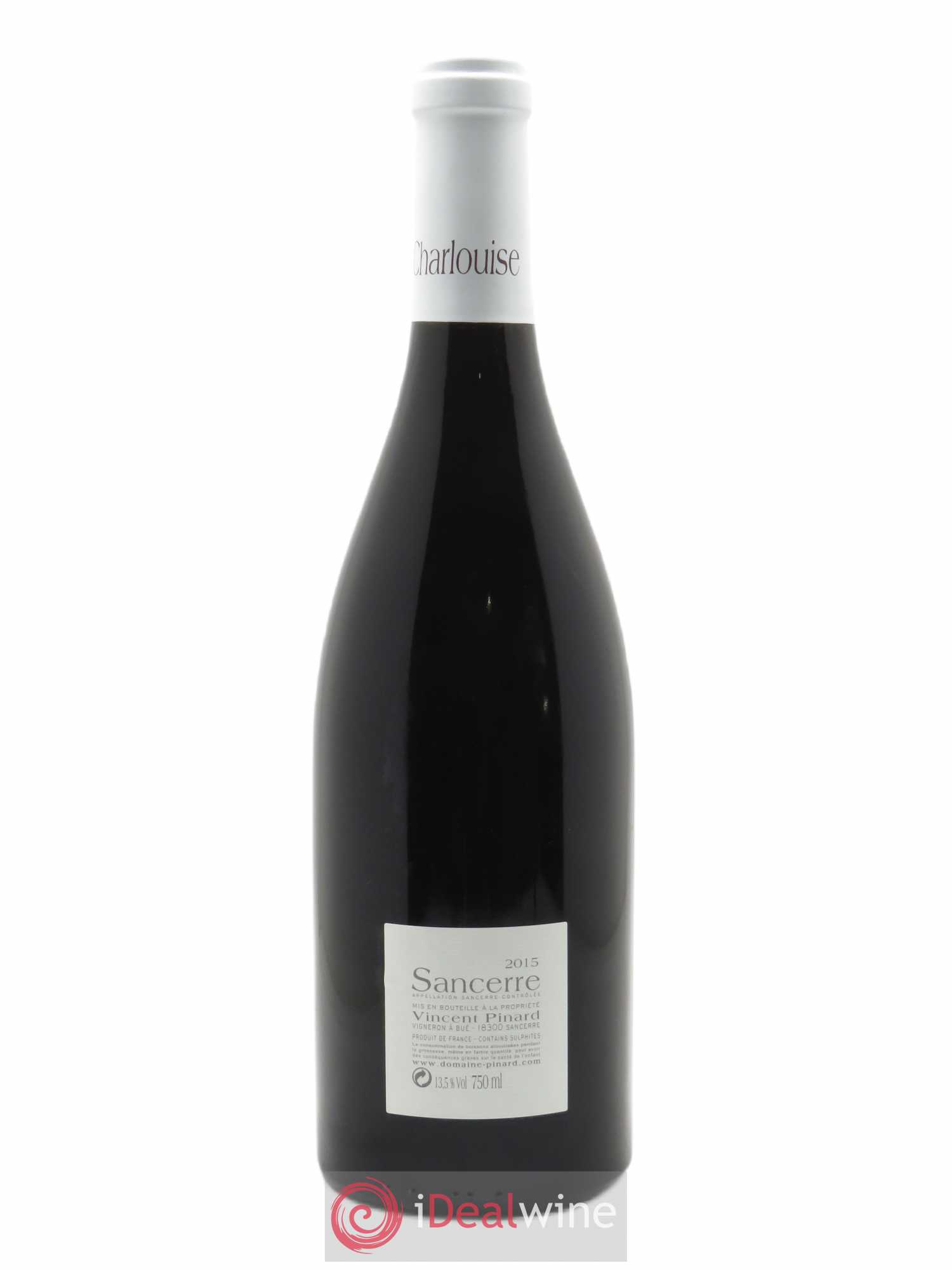 Sancerre Charlouise Vincent Pinard 2015 - Lot de 1 bouteille - 1