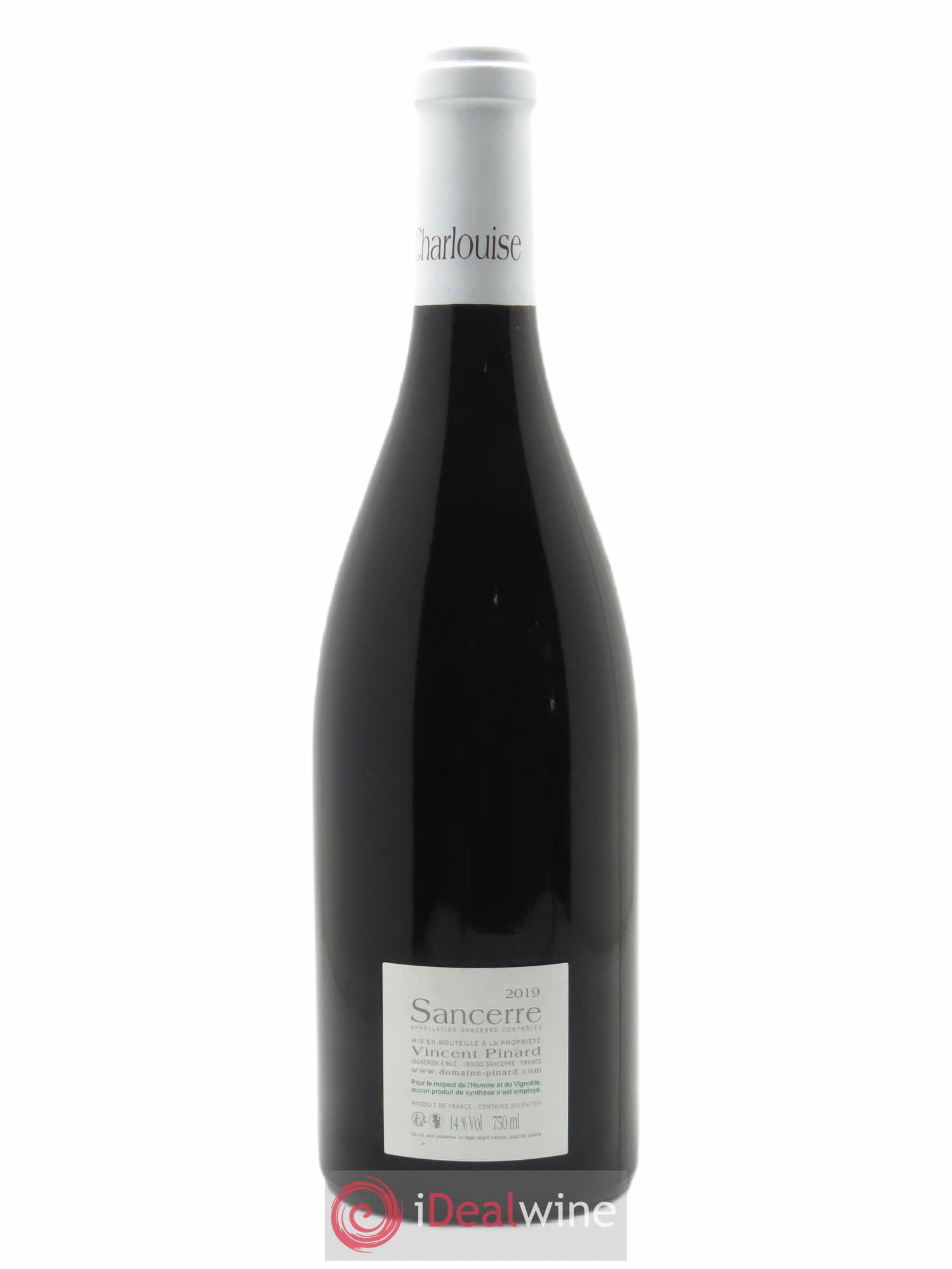 Sancerre Charlouise Vincent Pinard 2019 - Lot de 1 bouteille - 1