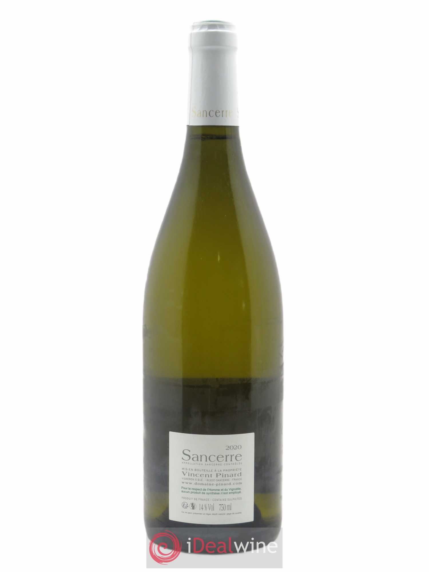 Sancerre Florès Vincent Pinard 2020 - Lot de 1 bouteille - 1