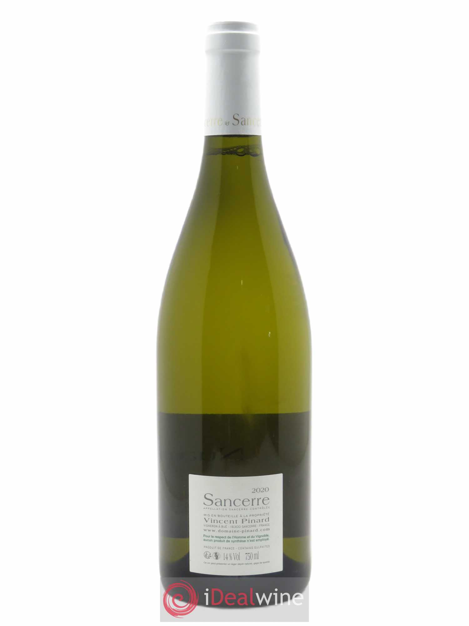 Sancerre Nuance Vincent Pinard 2020 - Lot de 1 bouteille - 1