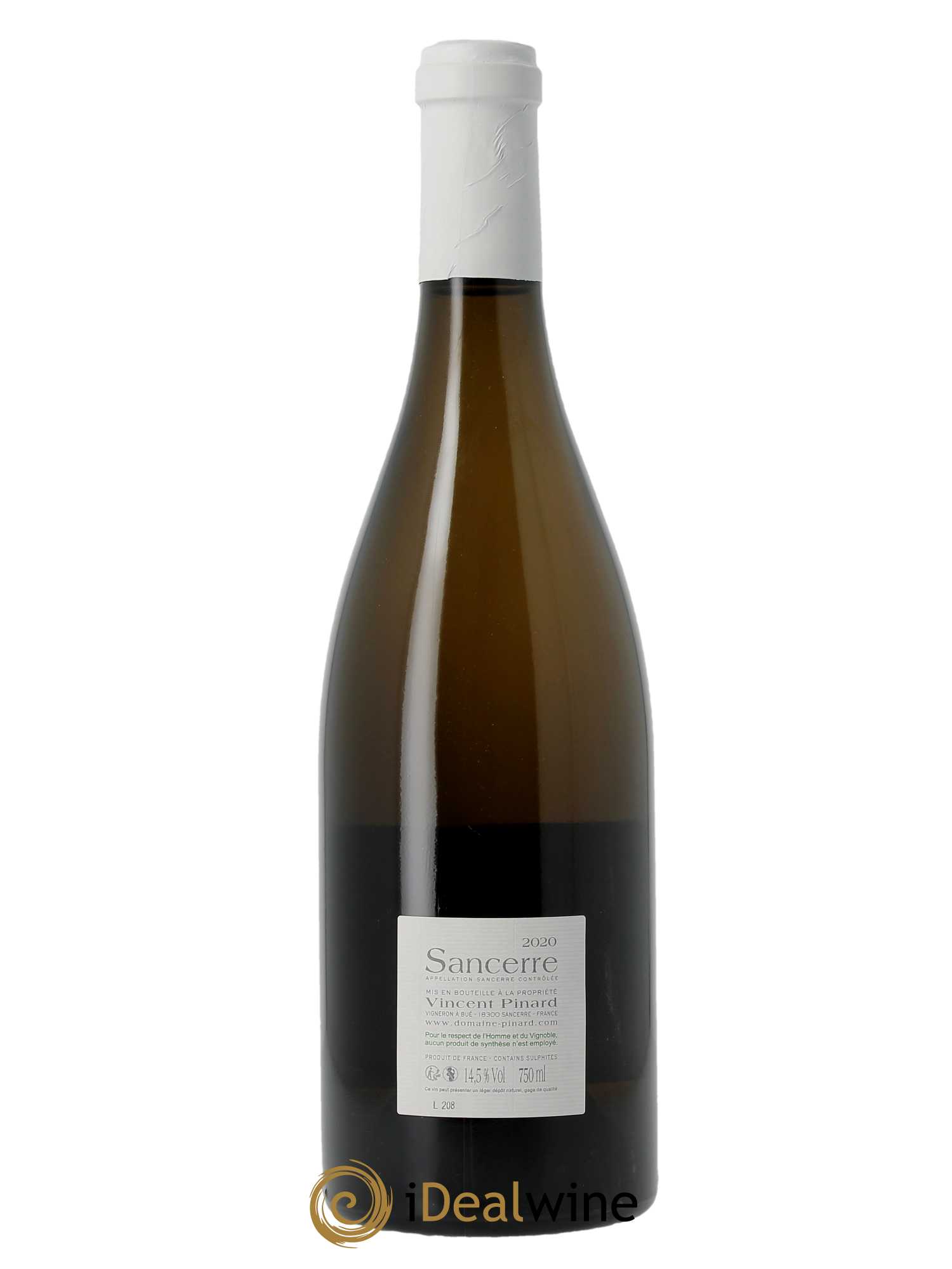 Sancerre Grand Chemarin Vincent Pinard 2020 - Lot de 1 bouteille - 1