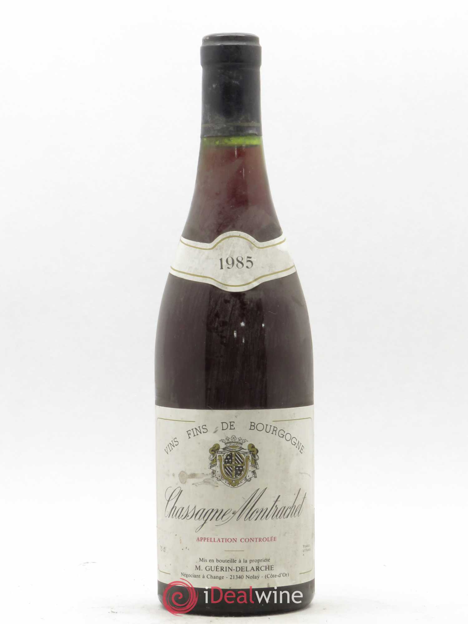 Chassagne-Montrachet Guerin-Delarche 1985 - Lot de 1 bouteille - 0