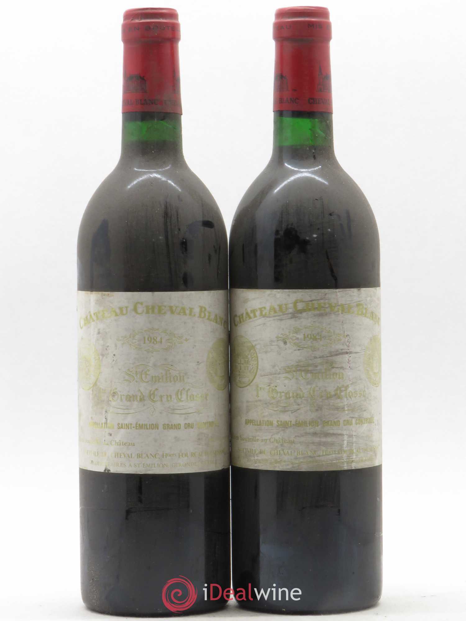 Château Cheval Blanc 1er Grand Cru Classé A 1984 - Lot de 2 bouteilles - 0